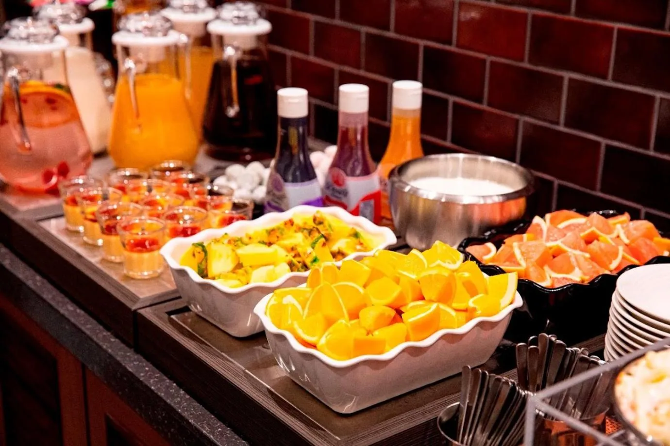 Restaurant/places to eat in HOTEL FORZA HAKATAEKI CHIKUSHIGUCHI Ⅱ