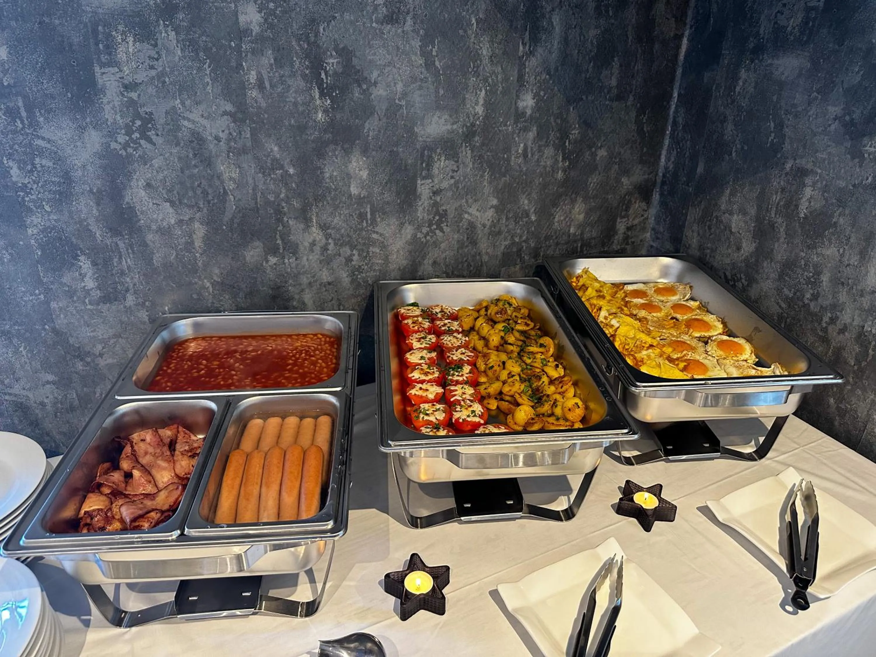 Buffet breakfast in Stryn House Hotel