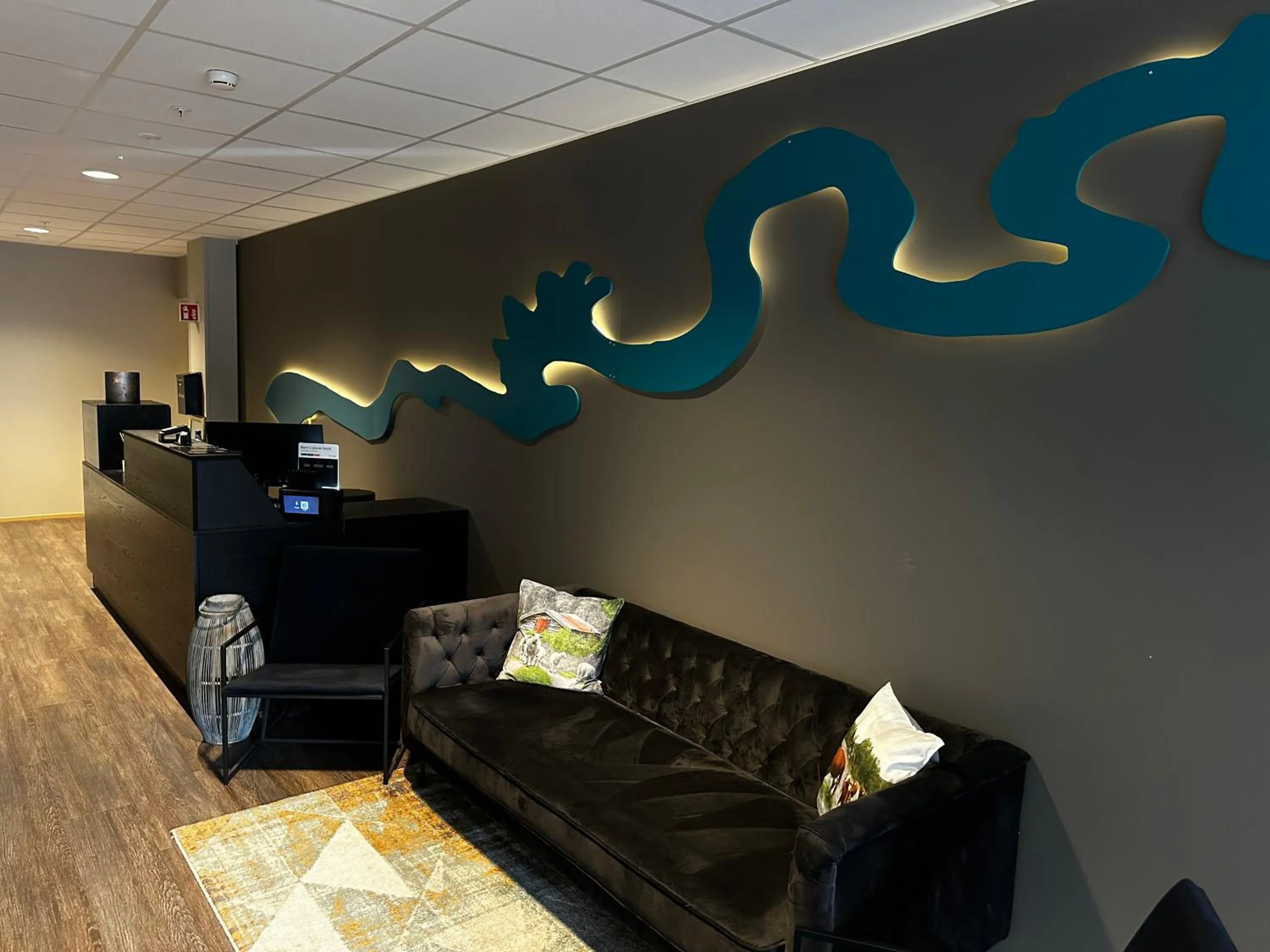 Lobby or reception in Stryn House Hotel