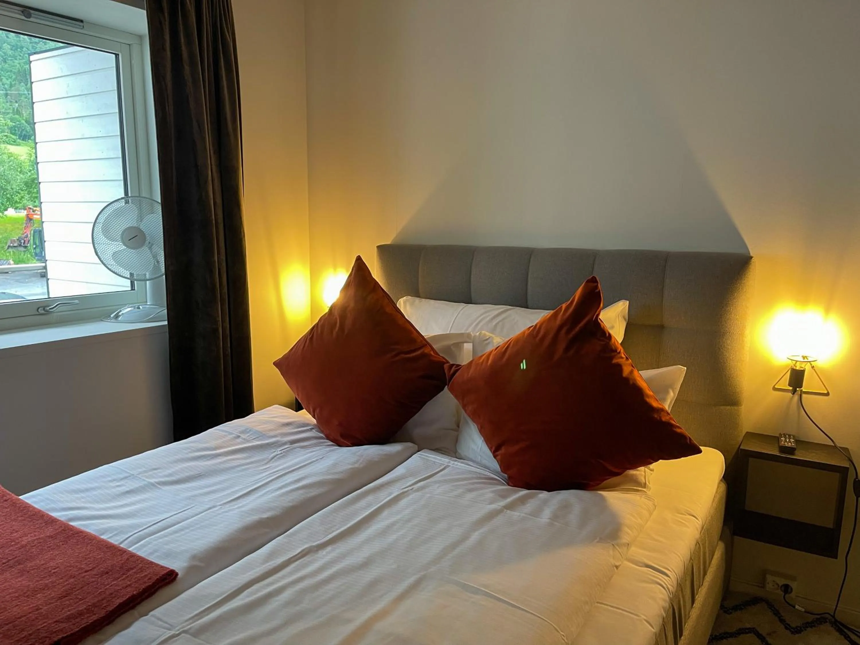 Bed in Stryn House Hotel