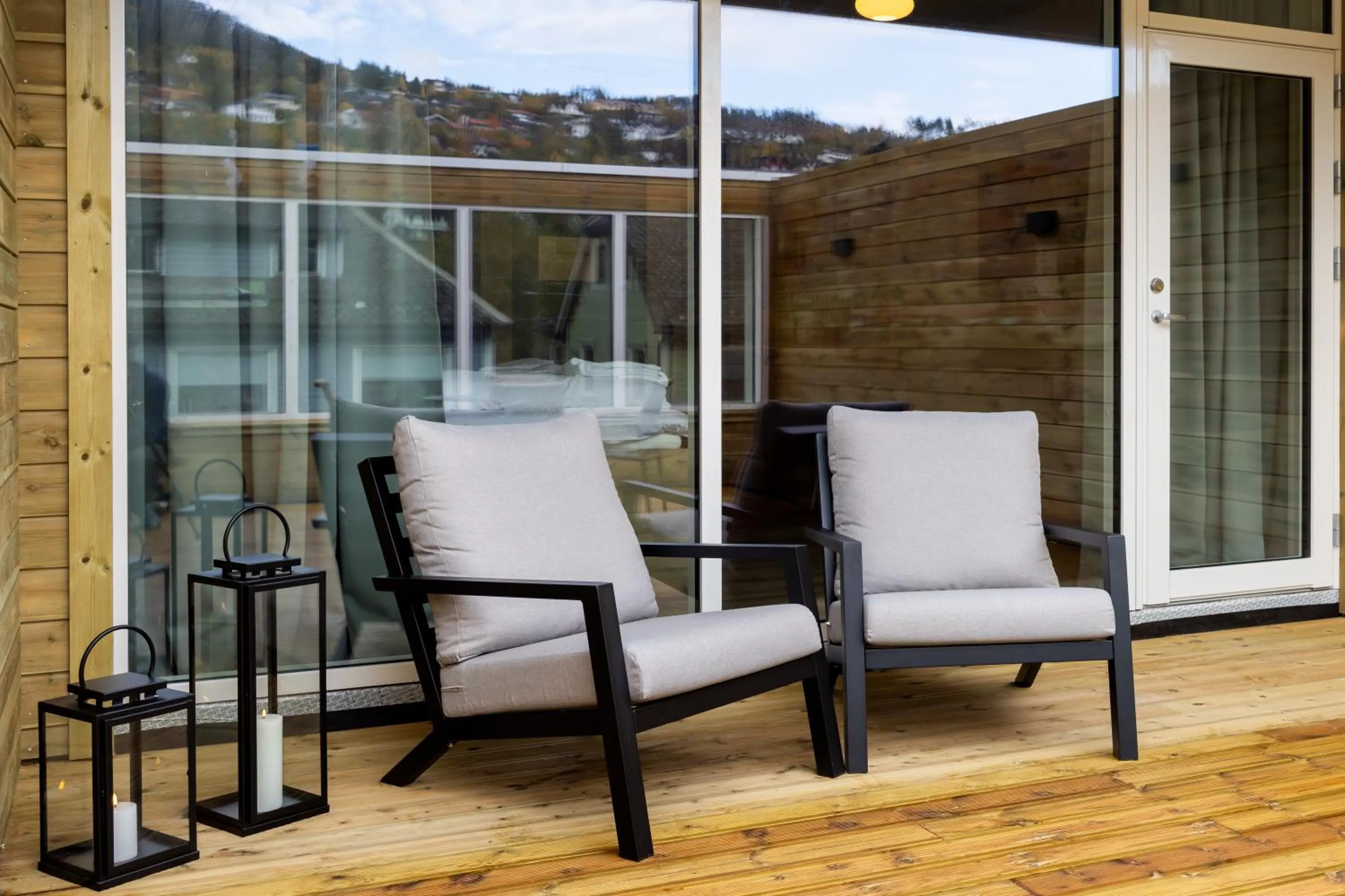 Patio in Stryn House Hotel