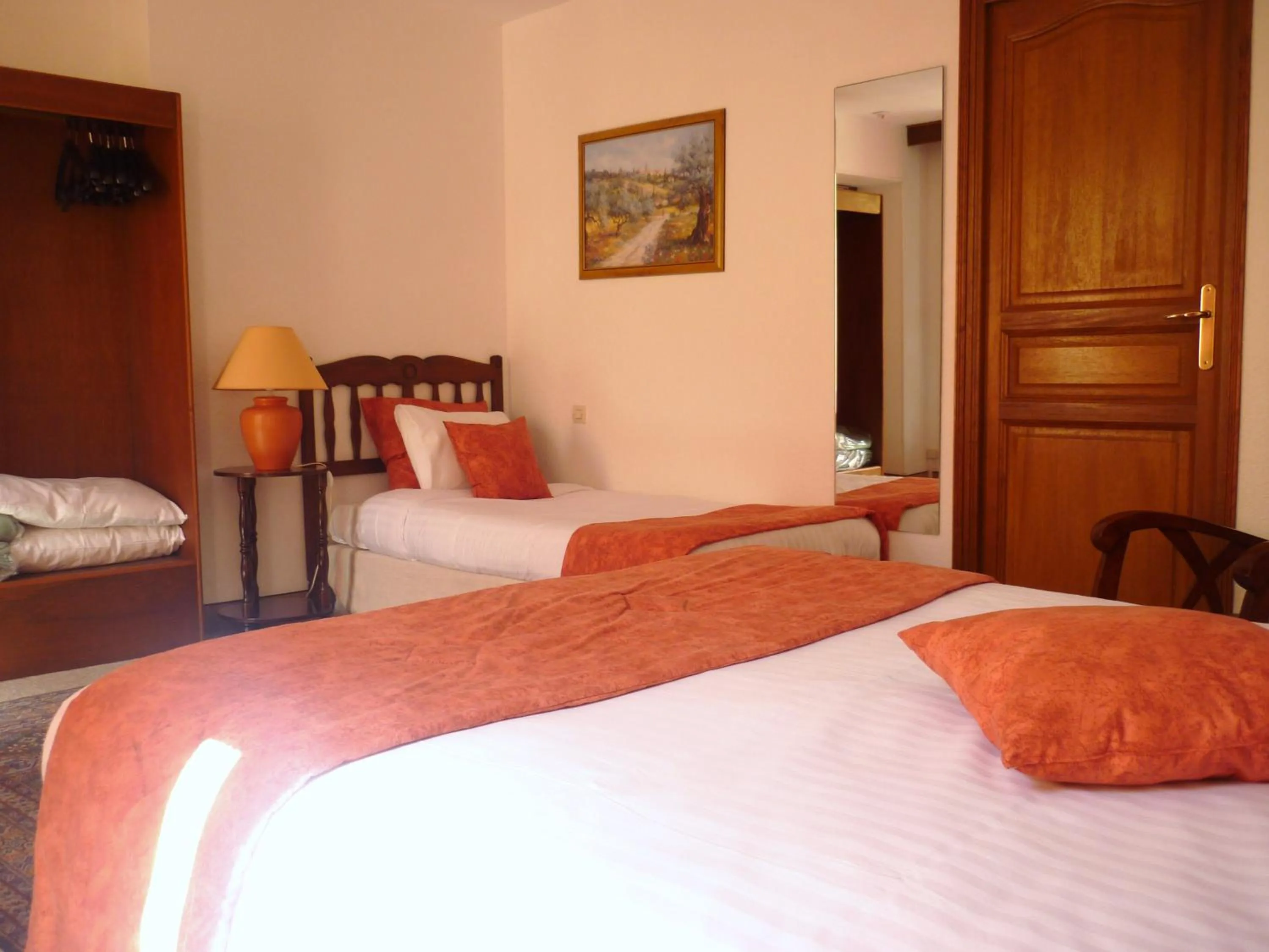 Photo of the whole room, Bed in The Originals Boutique, Hôtel Clos Sainte Marie, Nevers