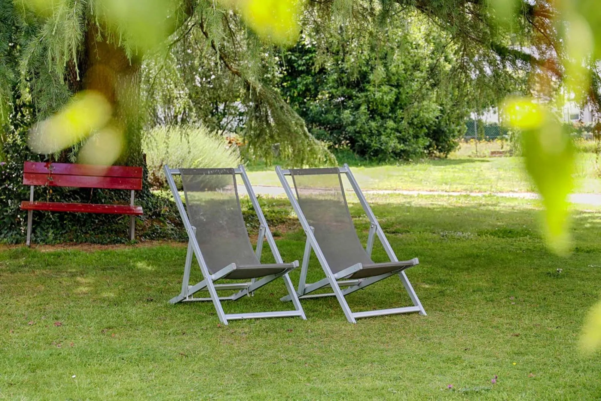 Garden in Hotel Le Branhoc - Brit Hotel Auray