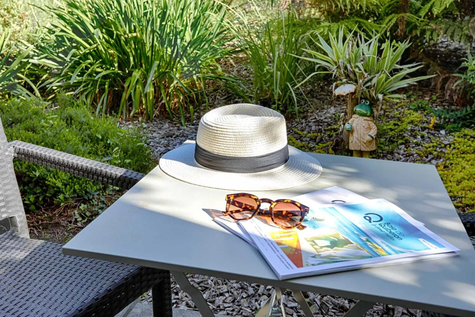 Patio in Hotel Le Branhoc - Brit Hotel Auray