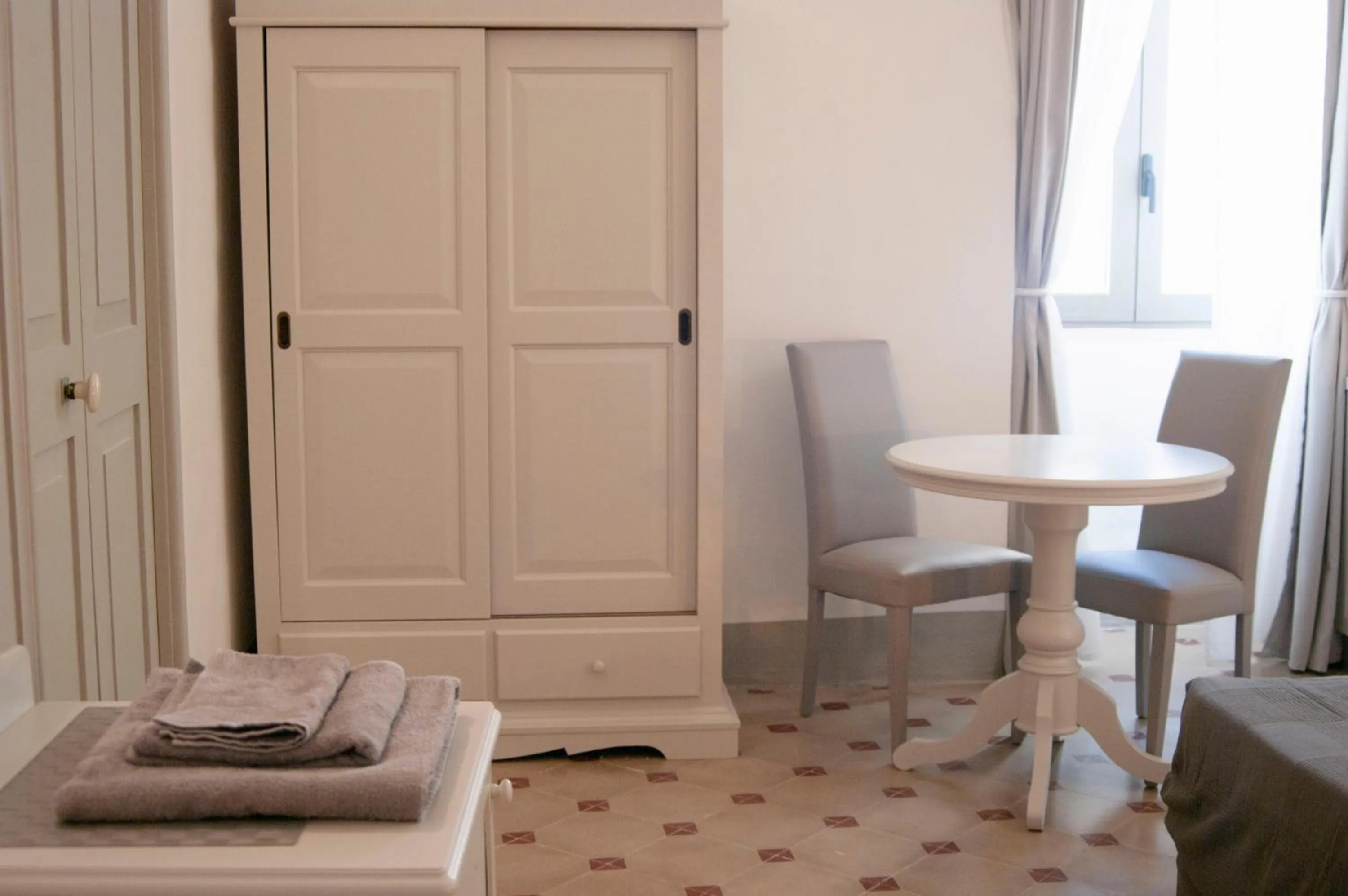 Seating area in Le Finestre Su Porta Carrese - Luxury Rooms