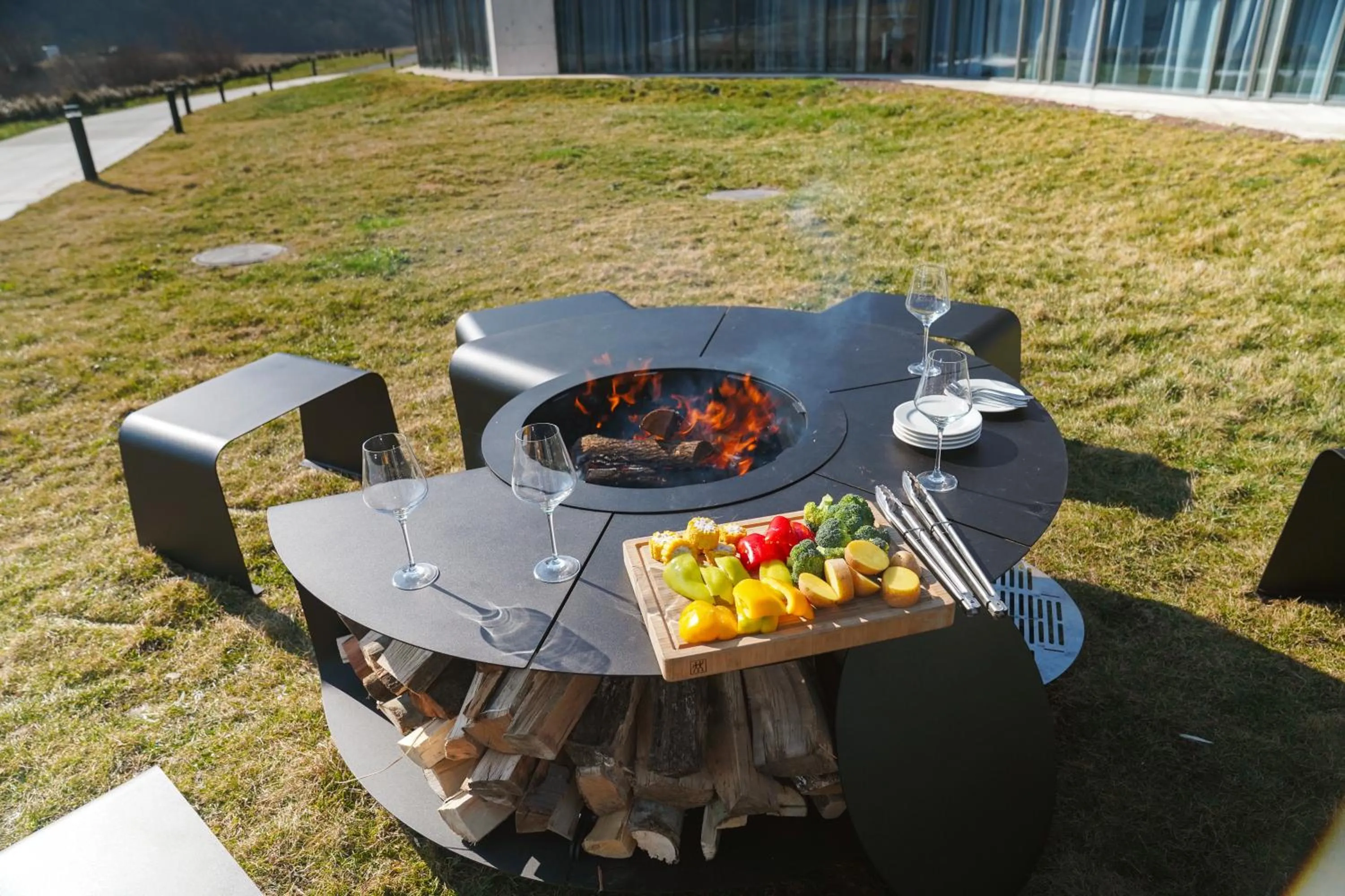 BBQ facilities in Concept Hotel by COAF