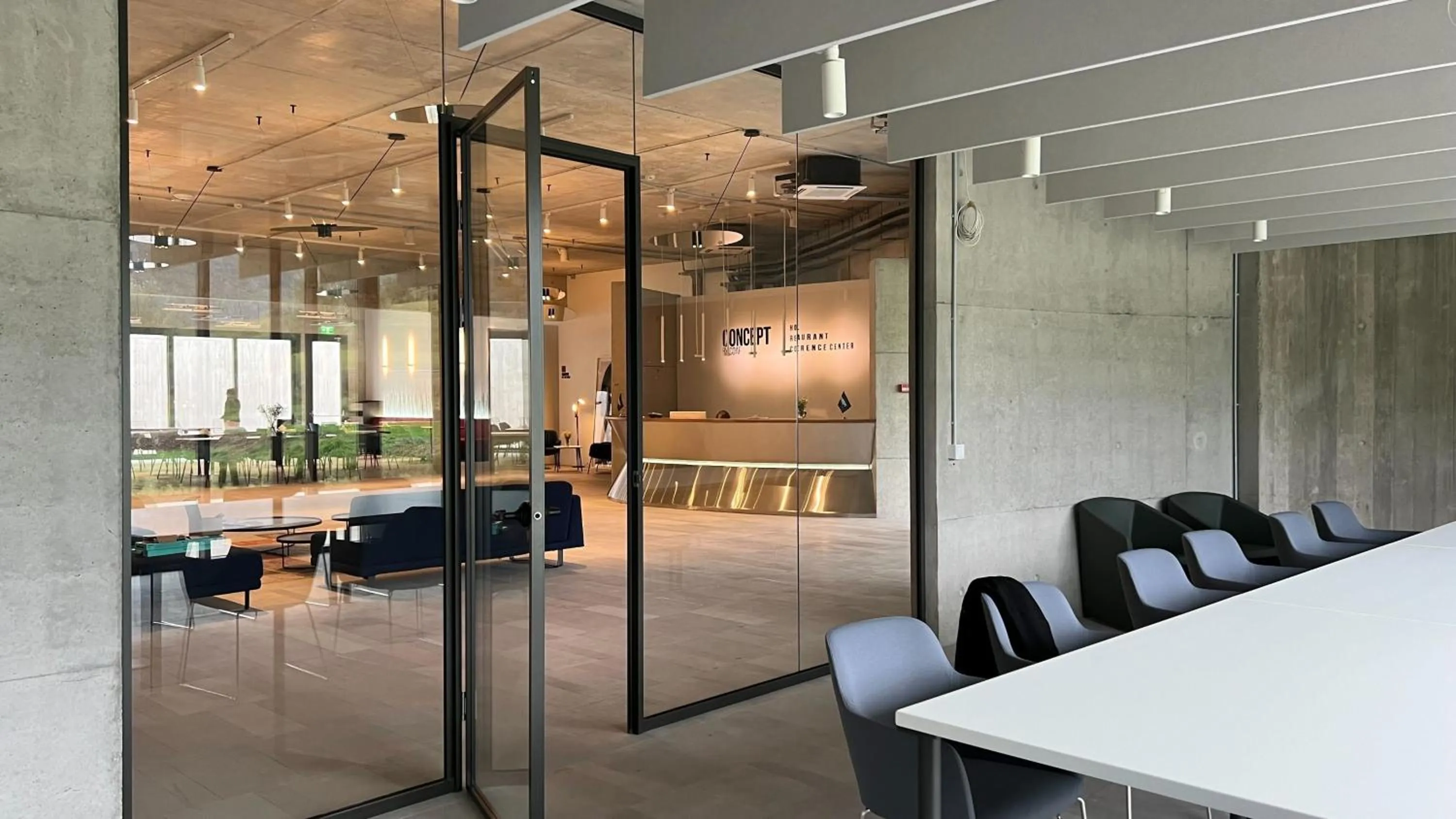 Lobby or reception in Concept Hotel by COAF