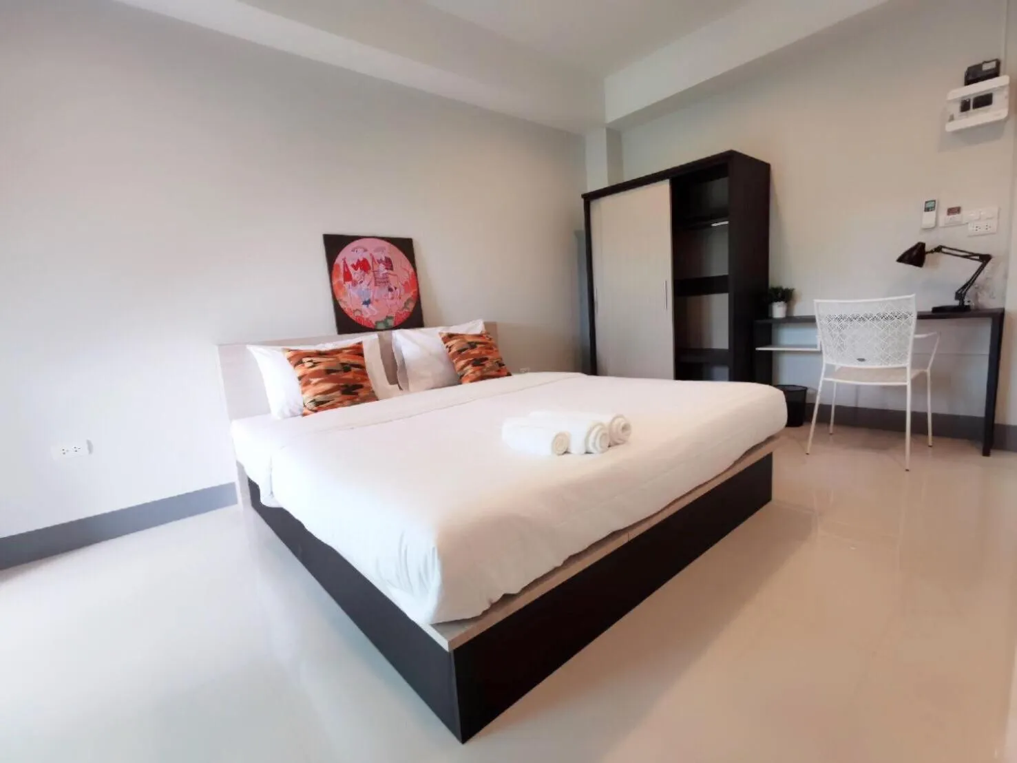 Bed in J2 Residence Chiang Rai