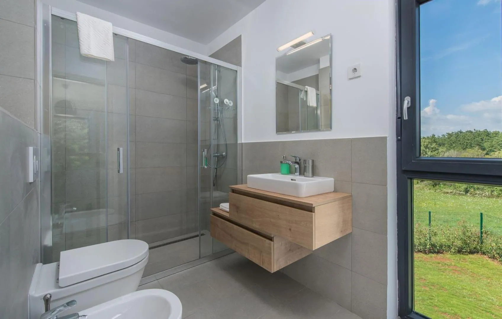 Toilet in Luxury villa Fratello in Istria, private pool