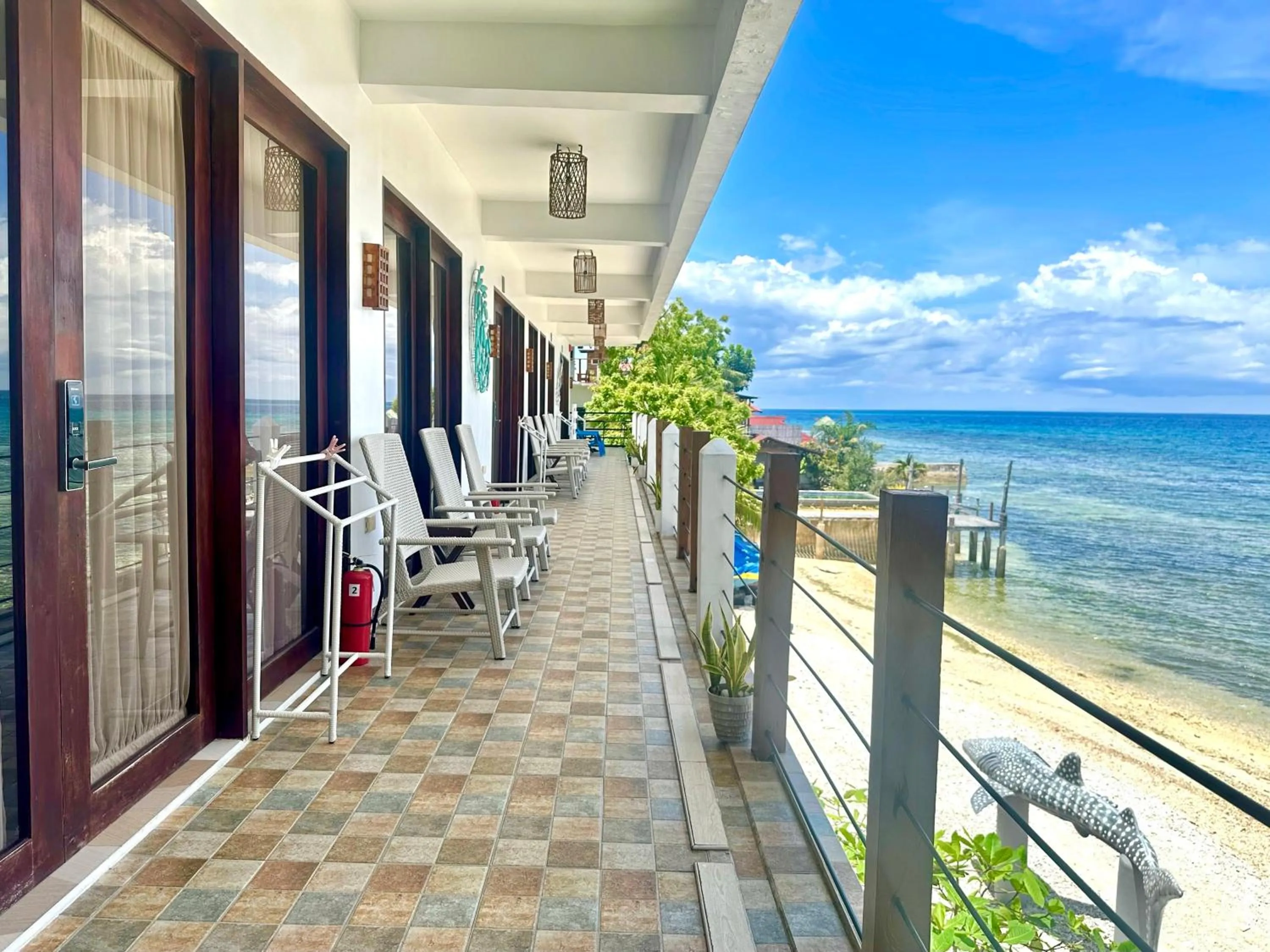 Property building in Oslob Whale Shark Resort