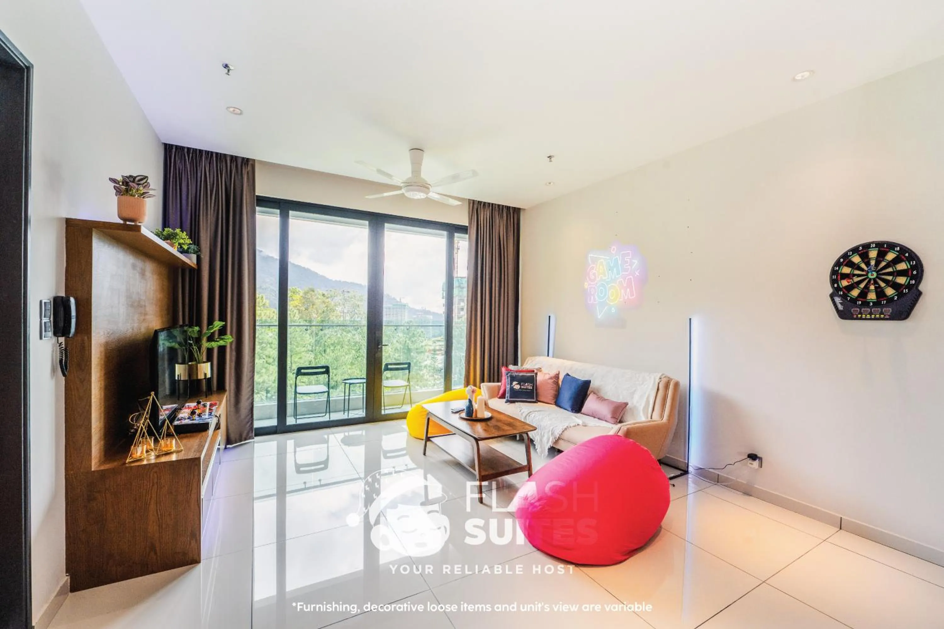 Living room in Geo38 Premium Suites at Genting Highlands