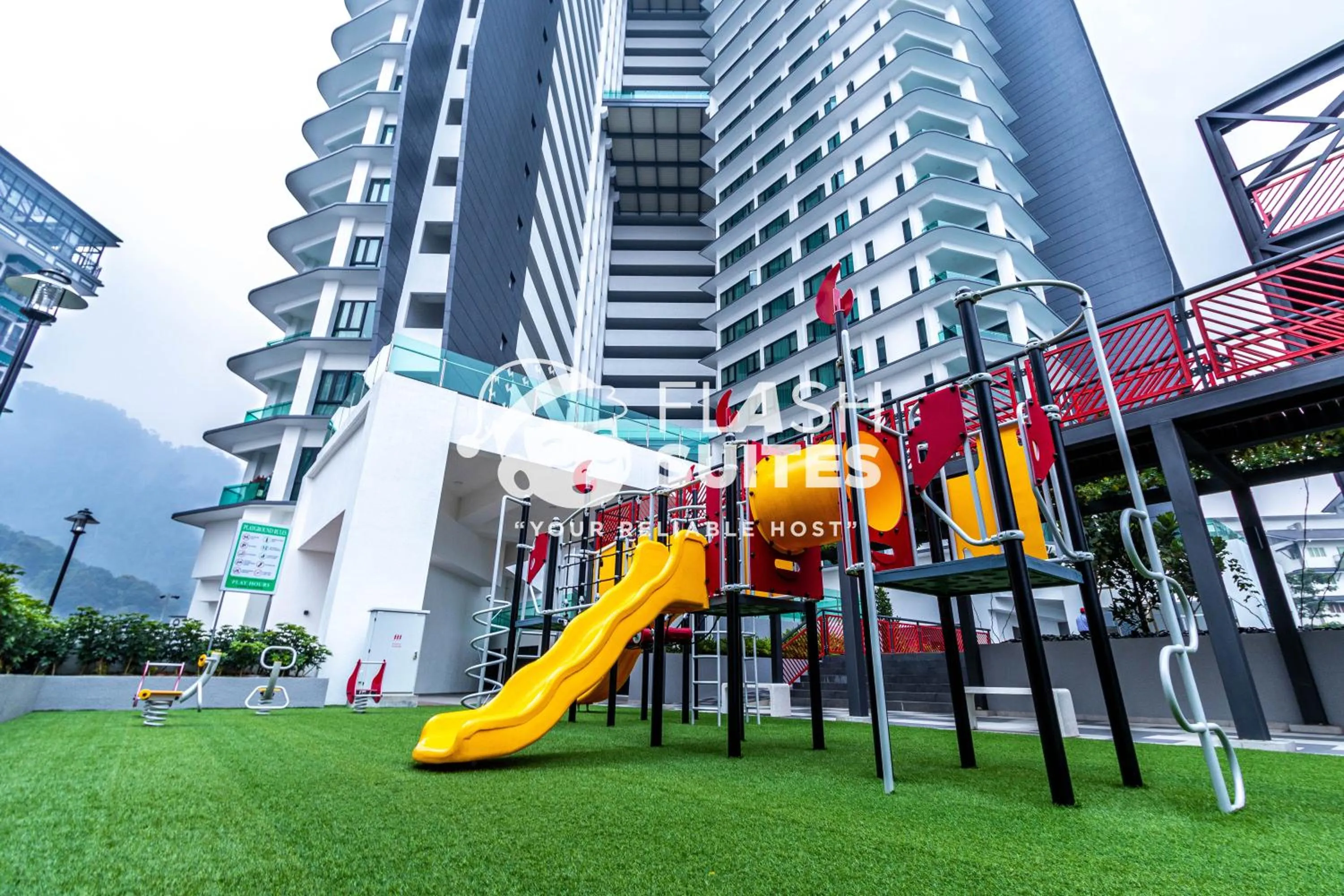 Children play ground in Geo38 Premium Suites at Genting Highlands