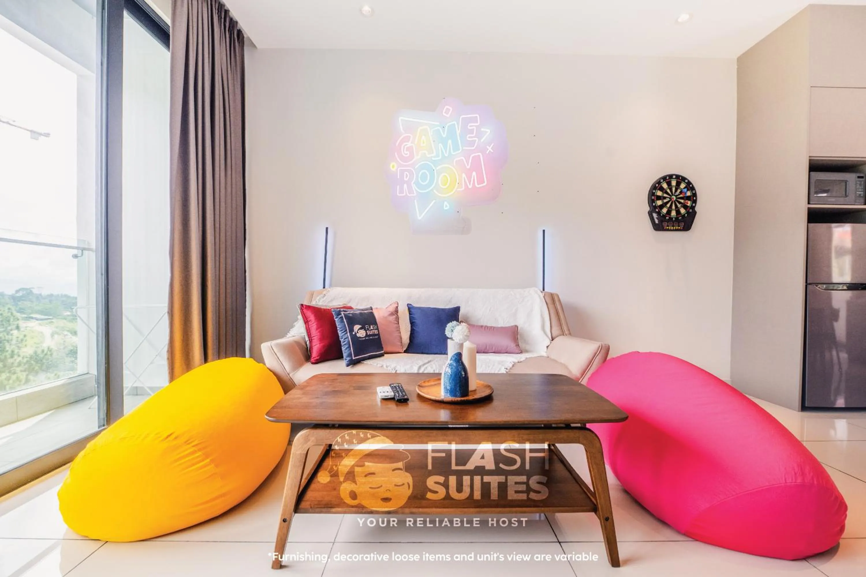 Living room in Geo38 Premium Suites at Genting Highlands