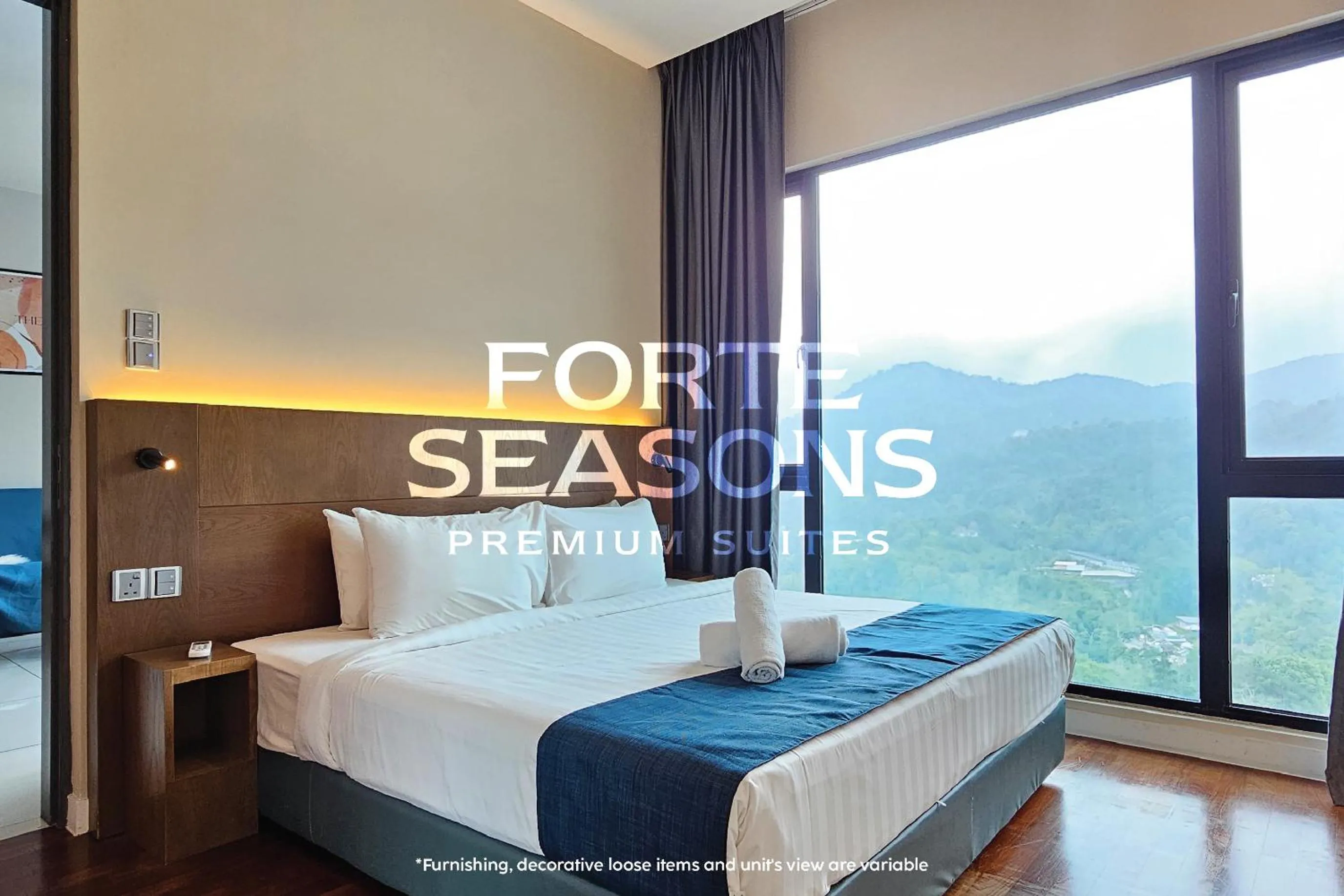 Bed in Geo38 Premium Suites at Genting Highlands