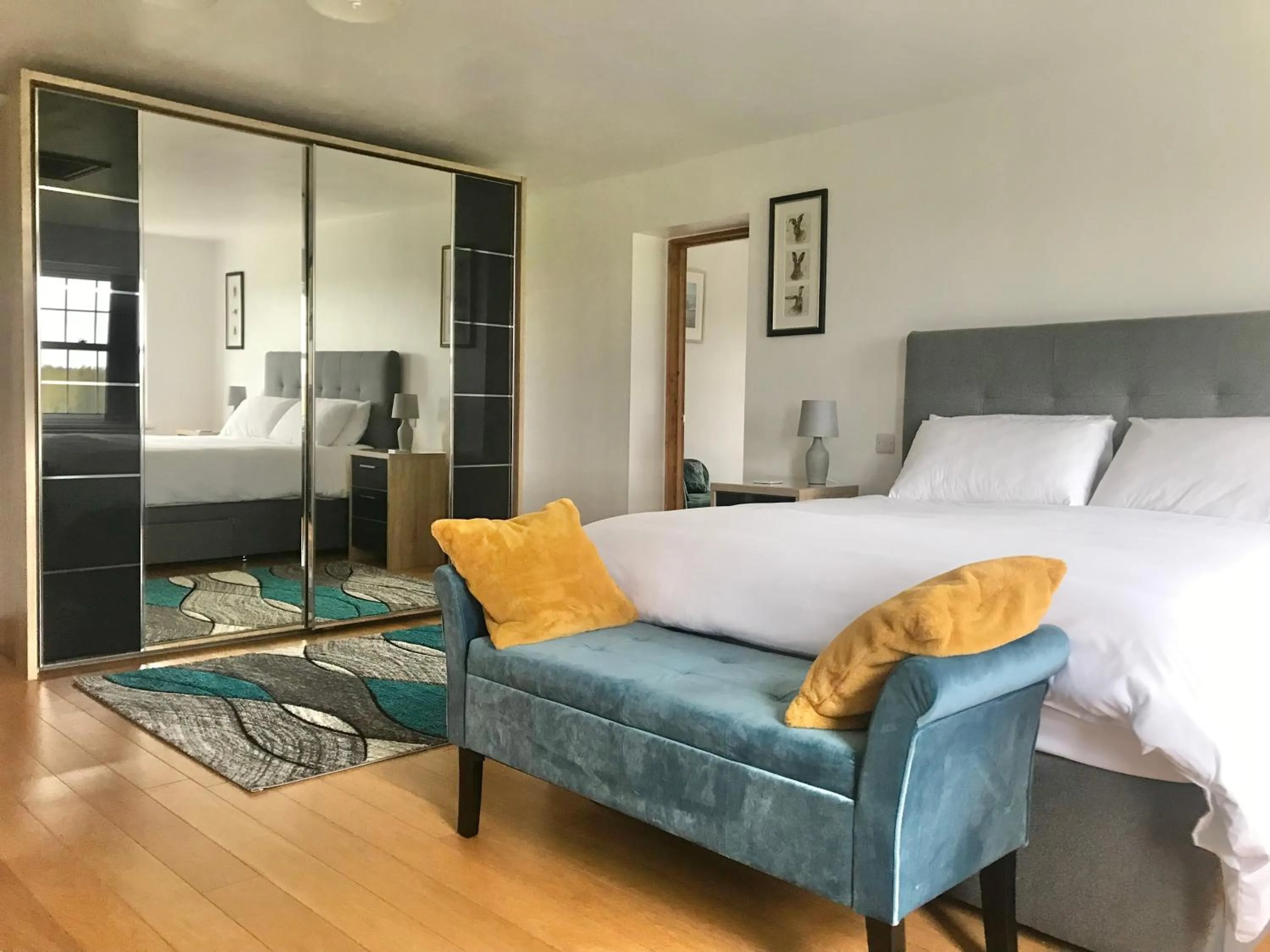 Bed in Marehay Hall Farm