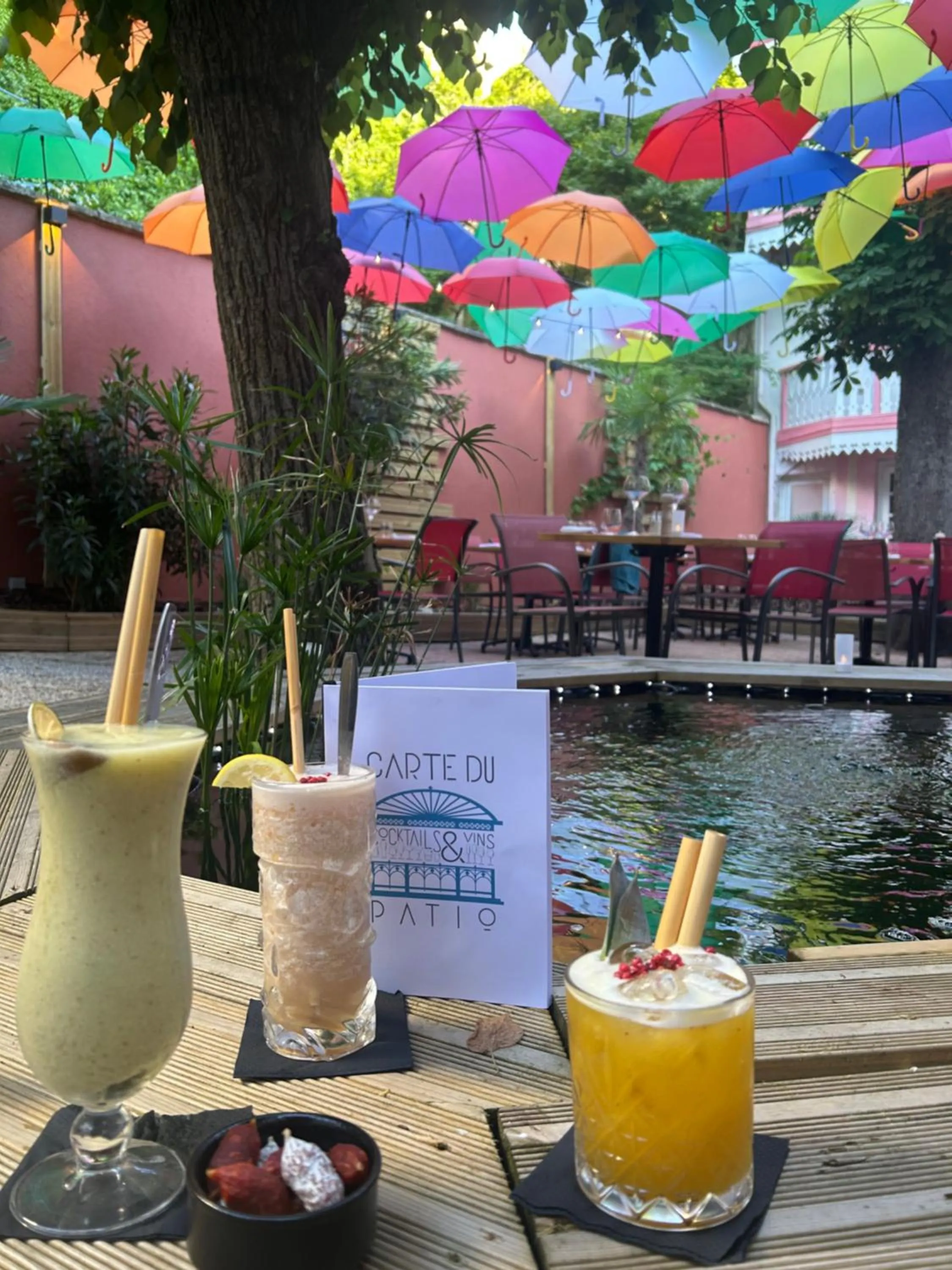 Patio in Hôtel & Restaurant Le Patio VICHY