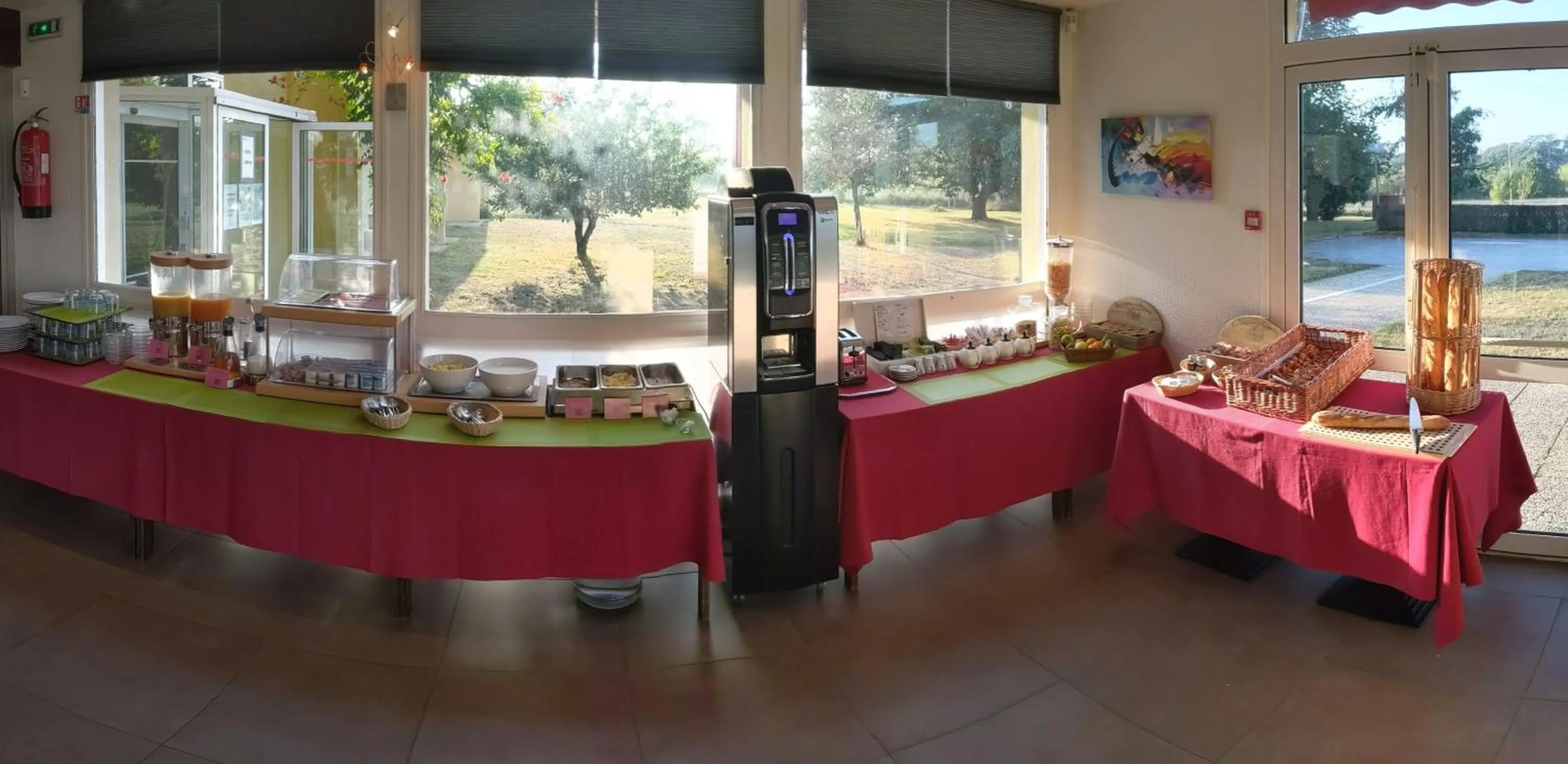 Buffet breakfast in Logis Hotel De La Loire - Restaurant Les Bateliers