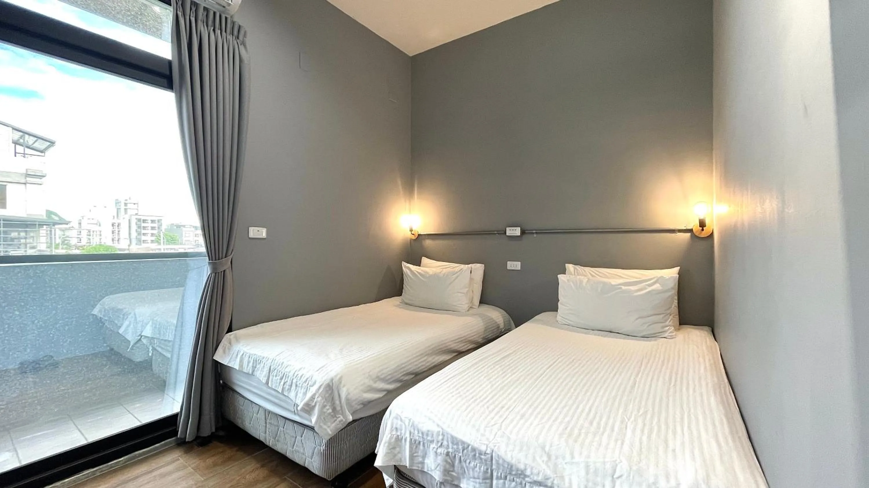 Bed in Taitung Sun forest