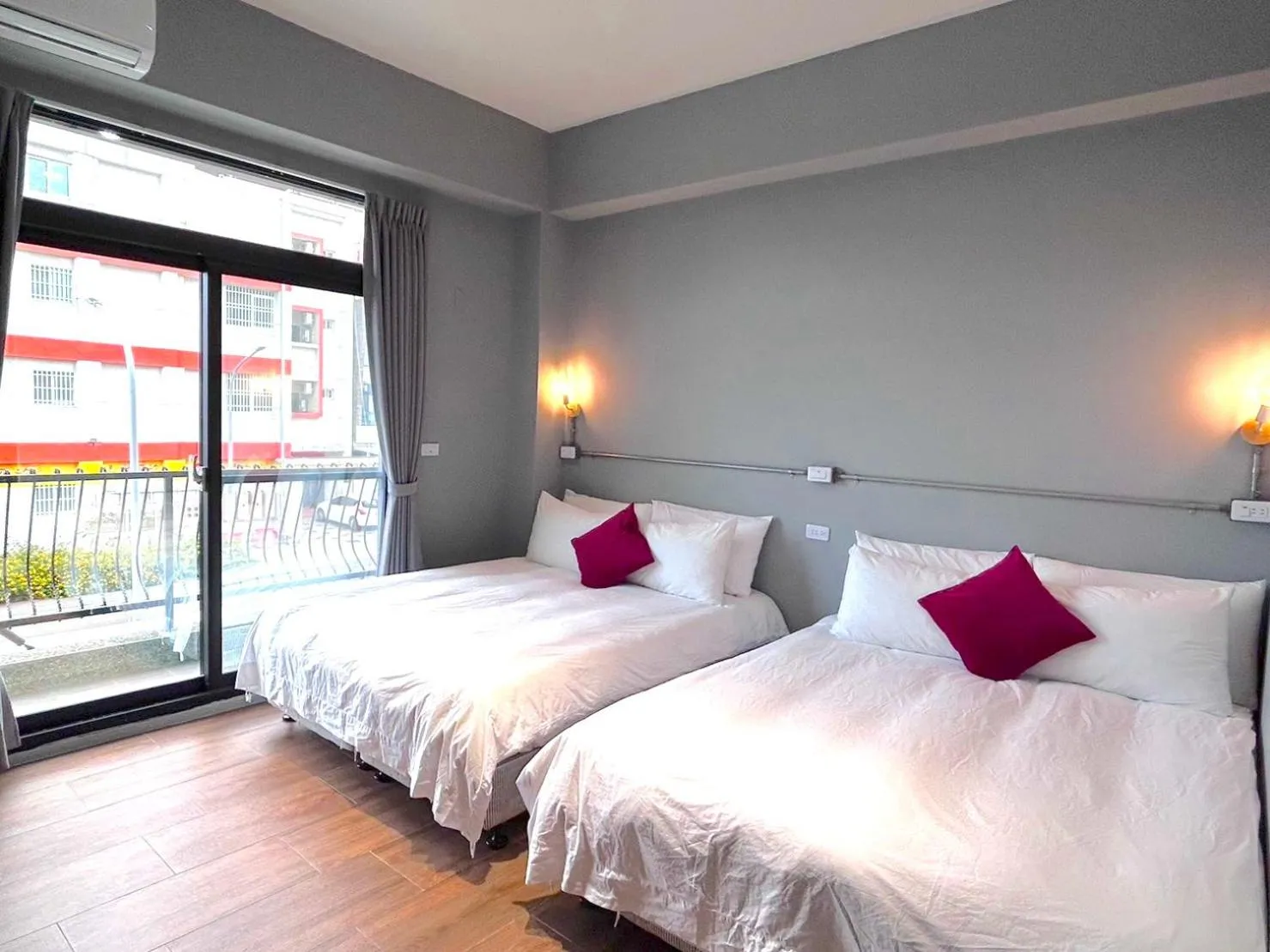 Bed in Taitung Sun forest