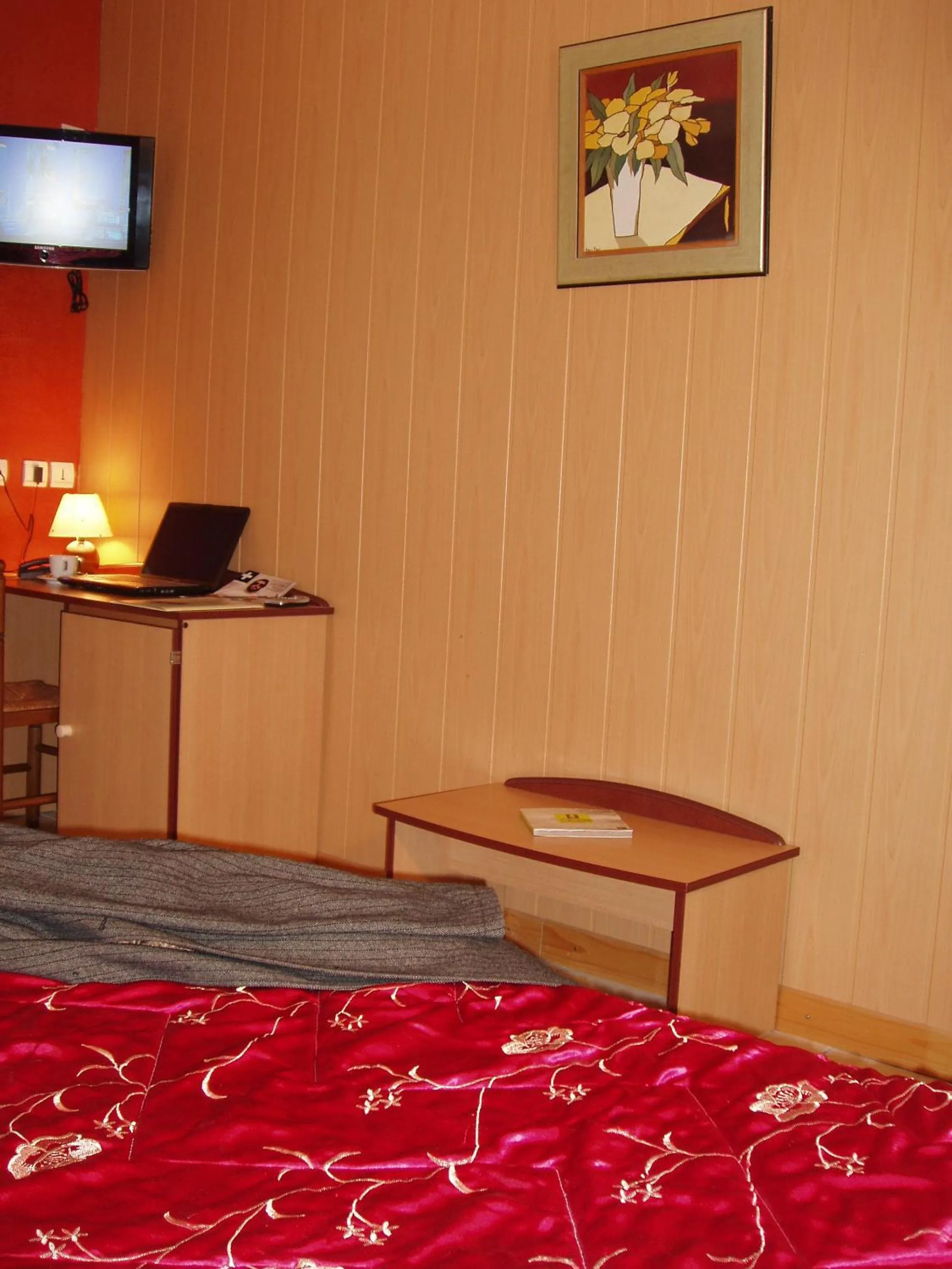 Decorative detail, Bed in Relais 500 De Vienne