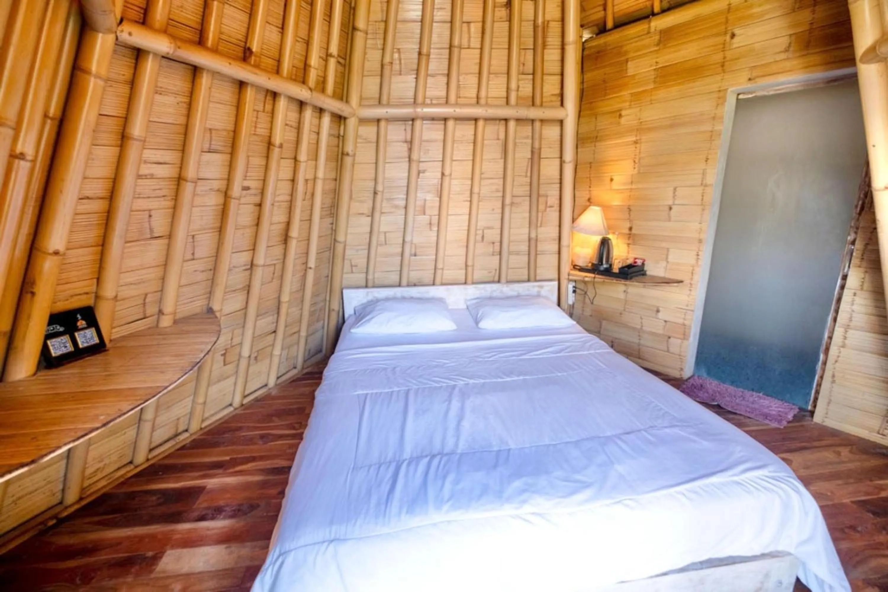 Photo of the whole room, Bed in Bamboo Mount Batur and Hot Spring