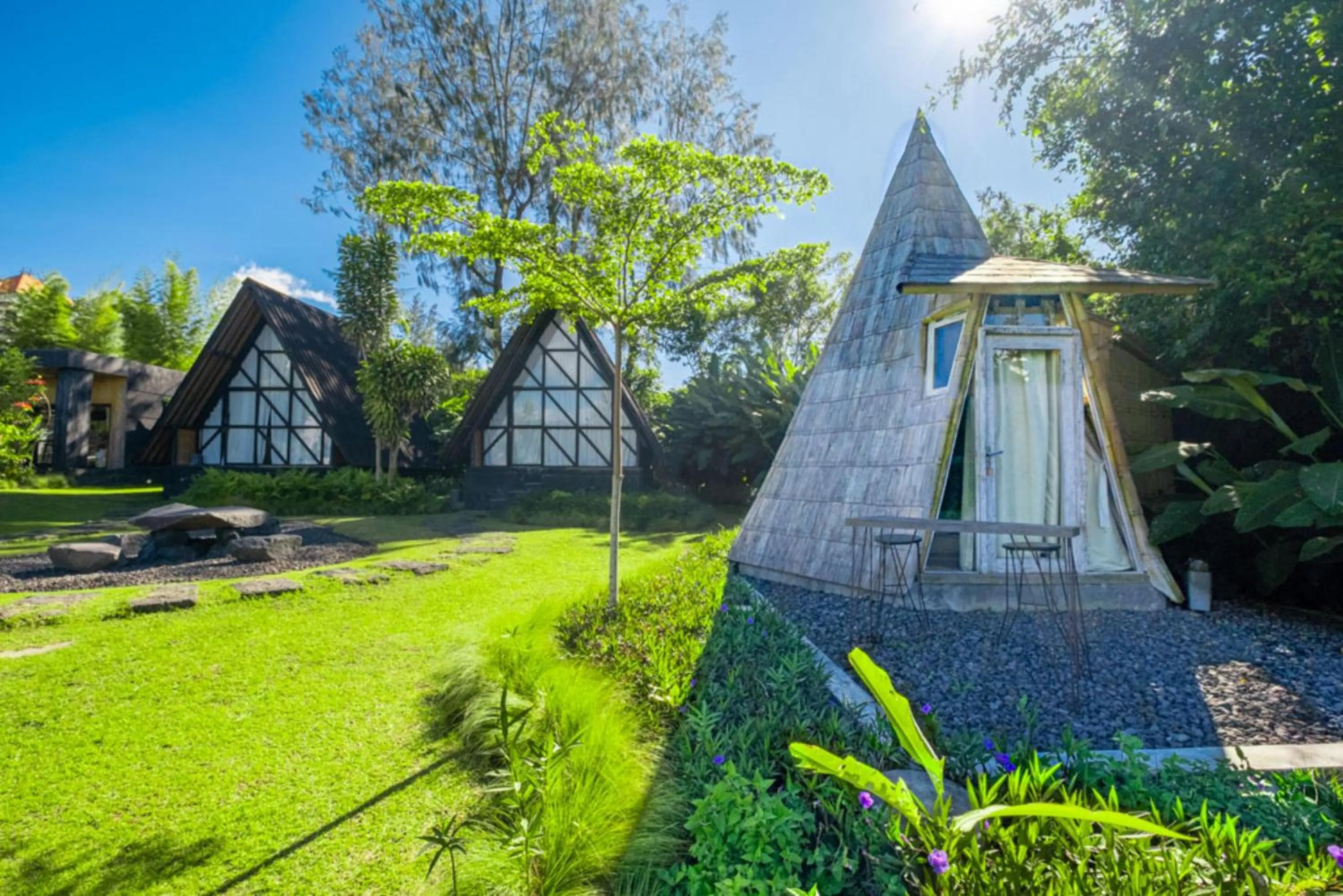 Property building in Bamboo Mount Batur and Hot Spring