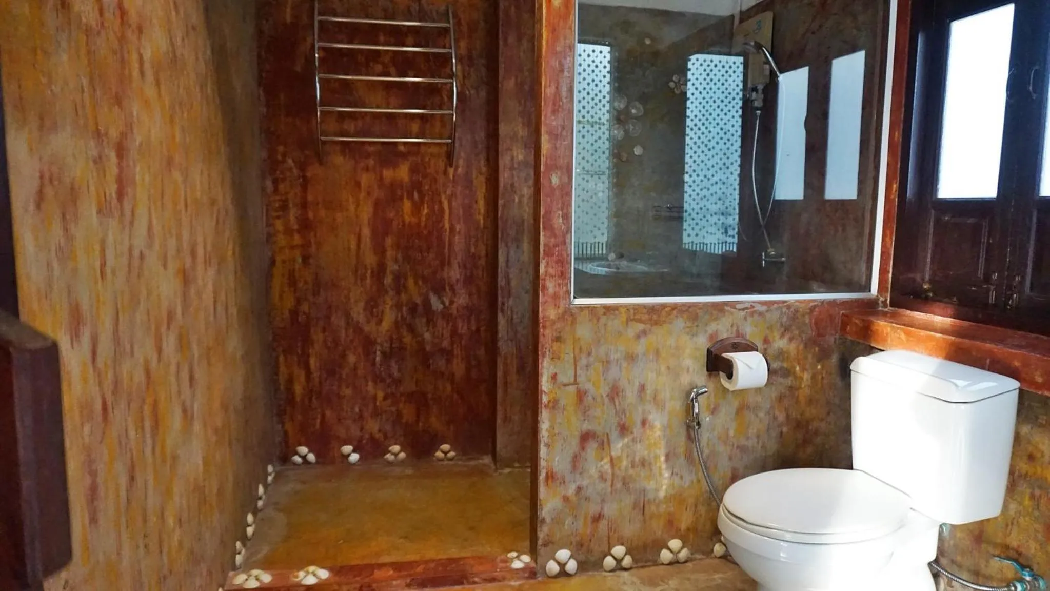 Bathroom in Kalamona Seaview