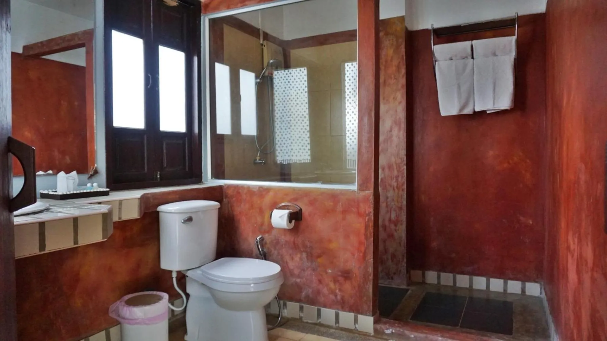 Bathroom in Kalamona Seaview