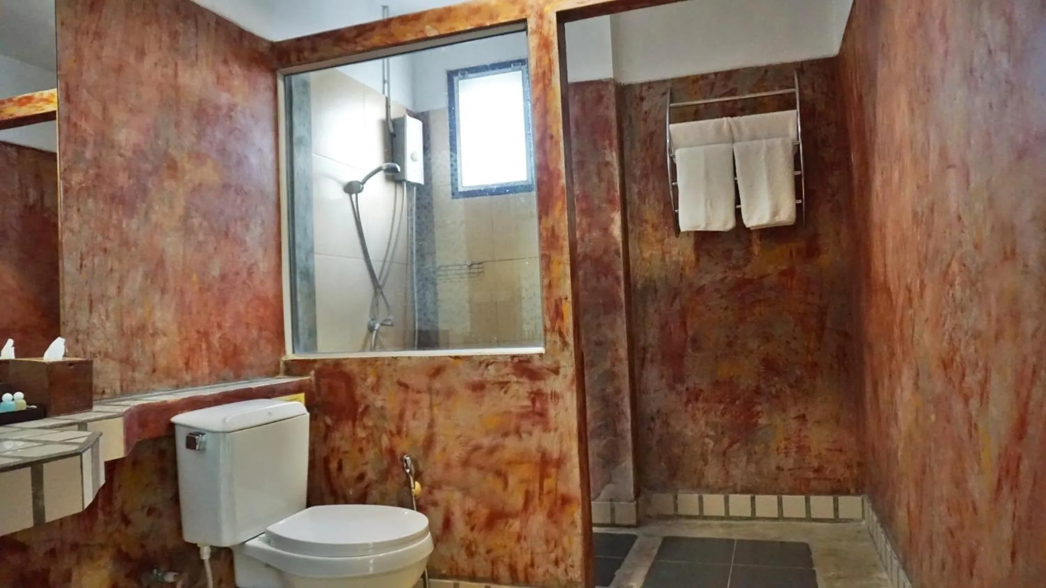 Shower in Kalamona Seaview