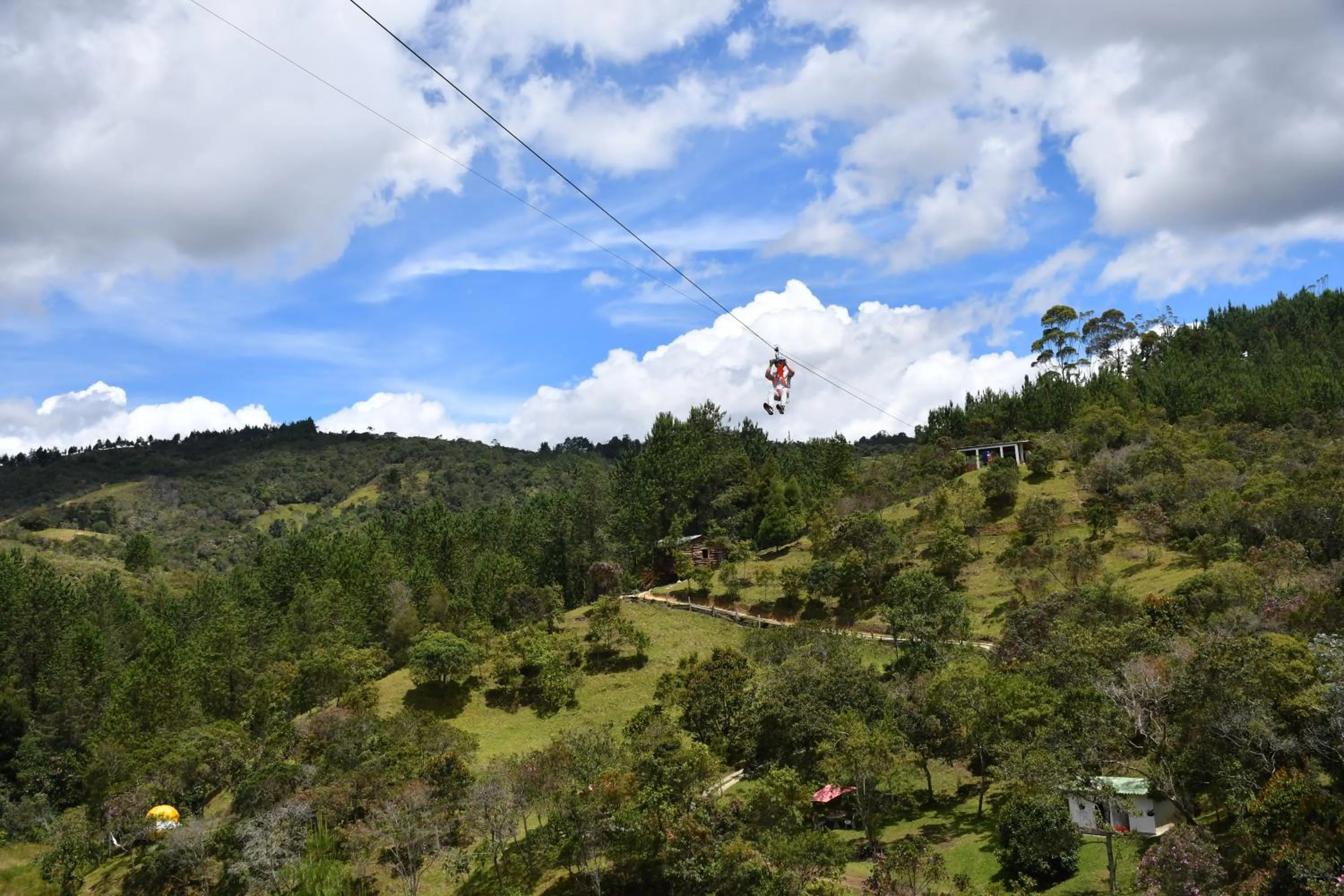 Garden view in Glamping Ancestros Ecoparque