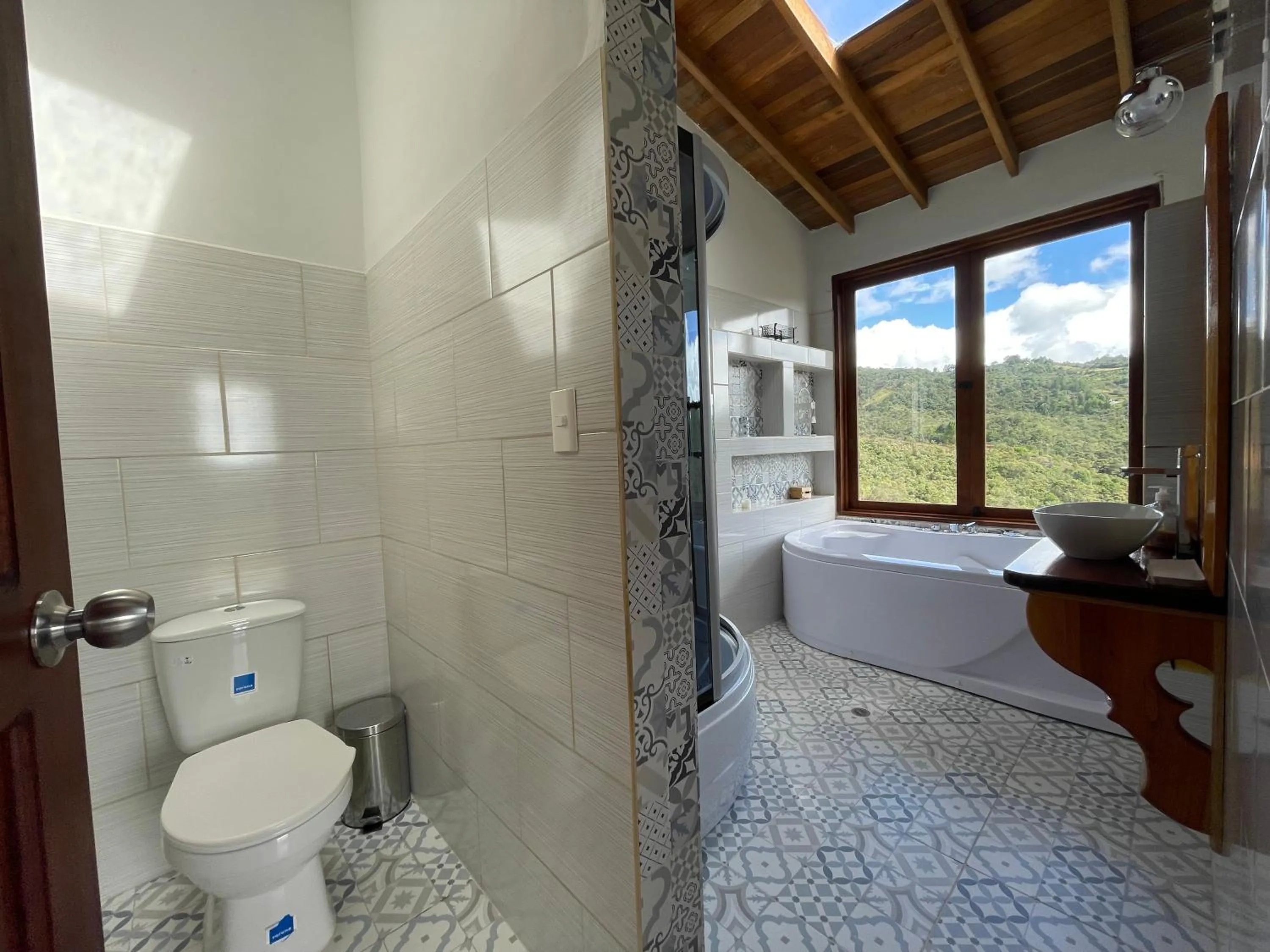Bathroom in Glamping Ancestros Ecoparque