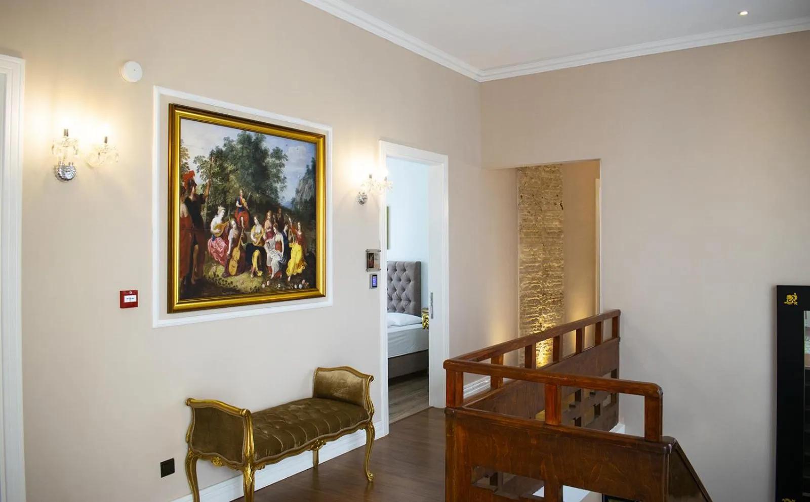 Lobby or reception in 9 Muses Hotel