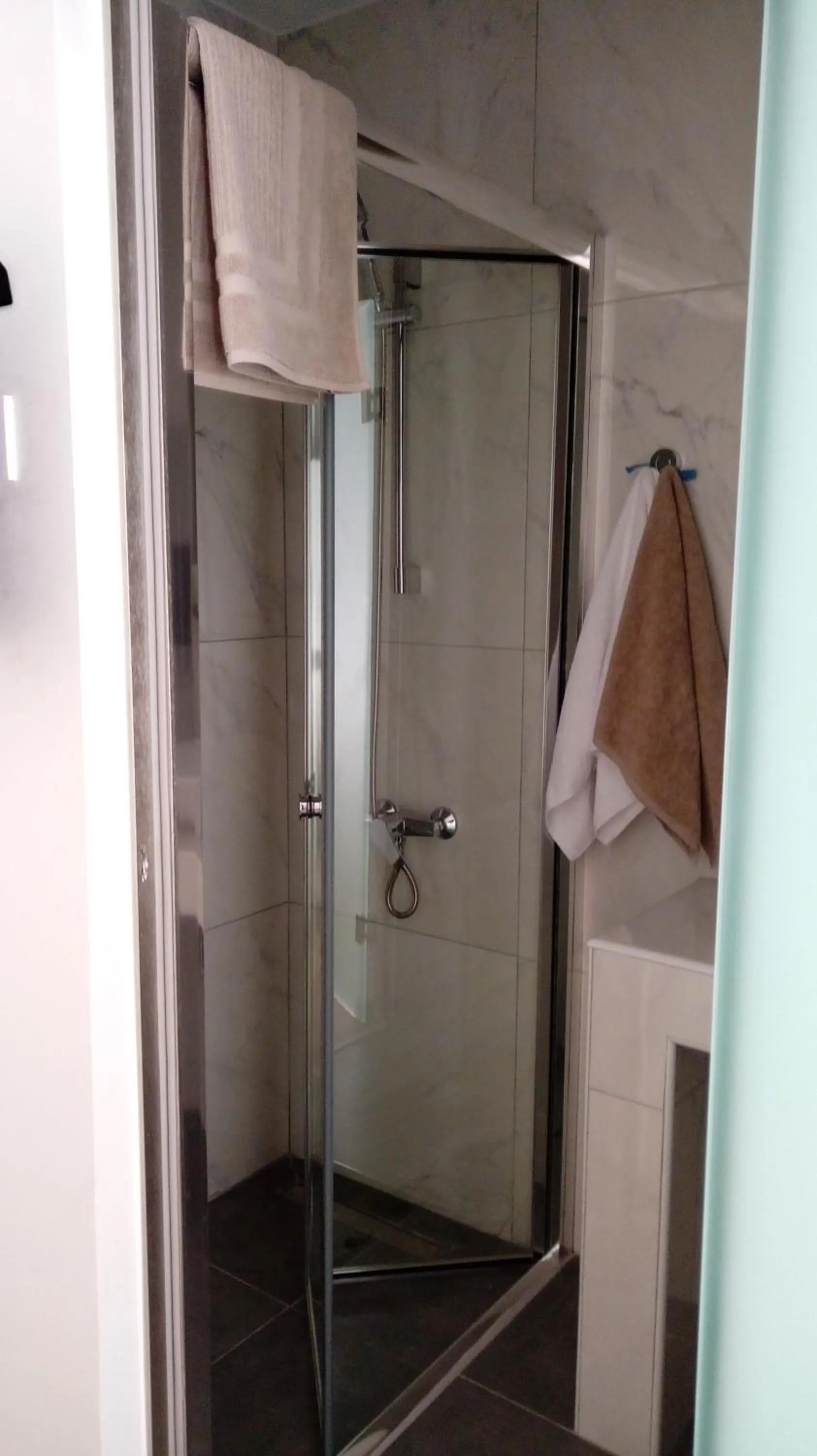 Shower in 9 Muses Hotel