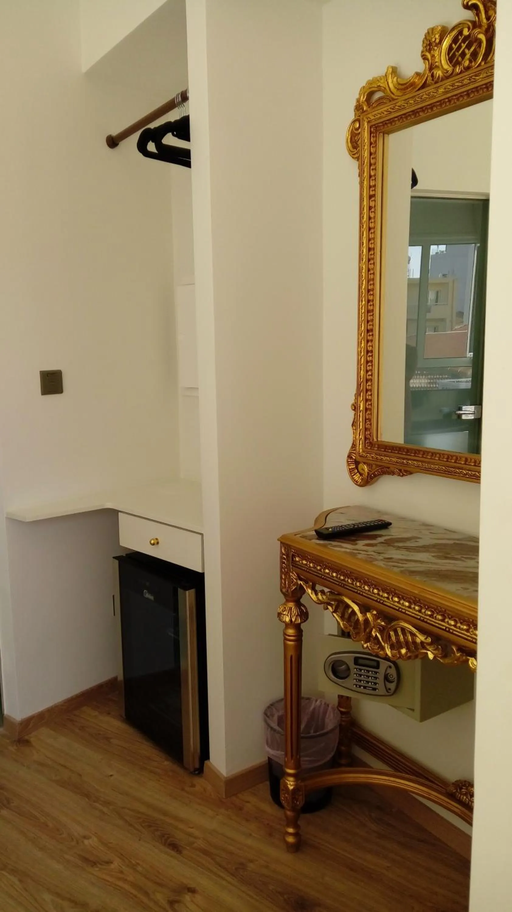 Decorative detail in 9 Muses Hotel