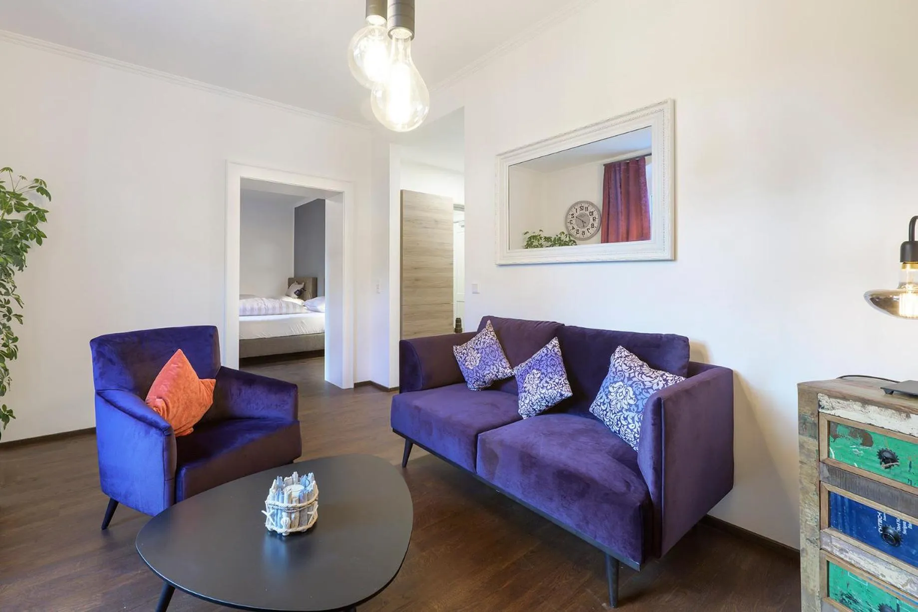 Living room in Villa Maria - Suiten & Appartement