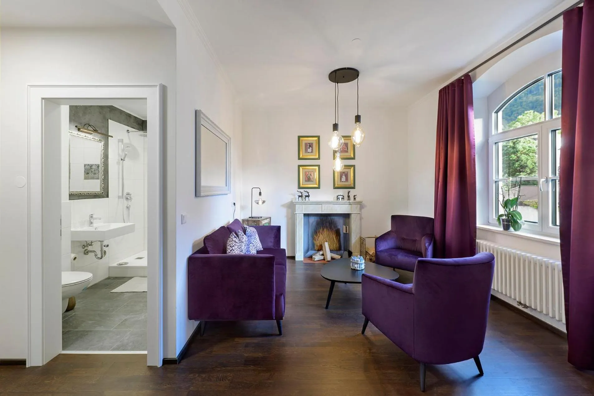 Living room in Villa Maria - Suiten & Appartement