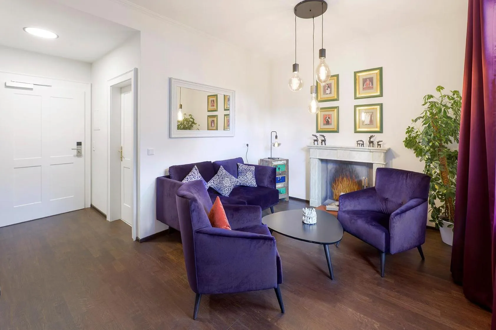 Living room in Villa Maria - Suiten & Appartement