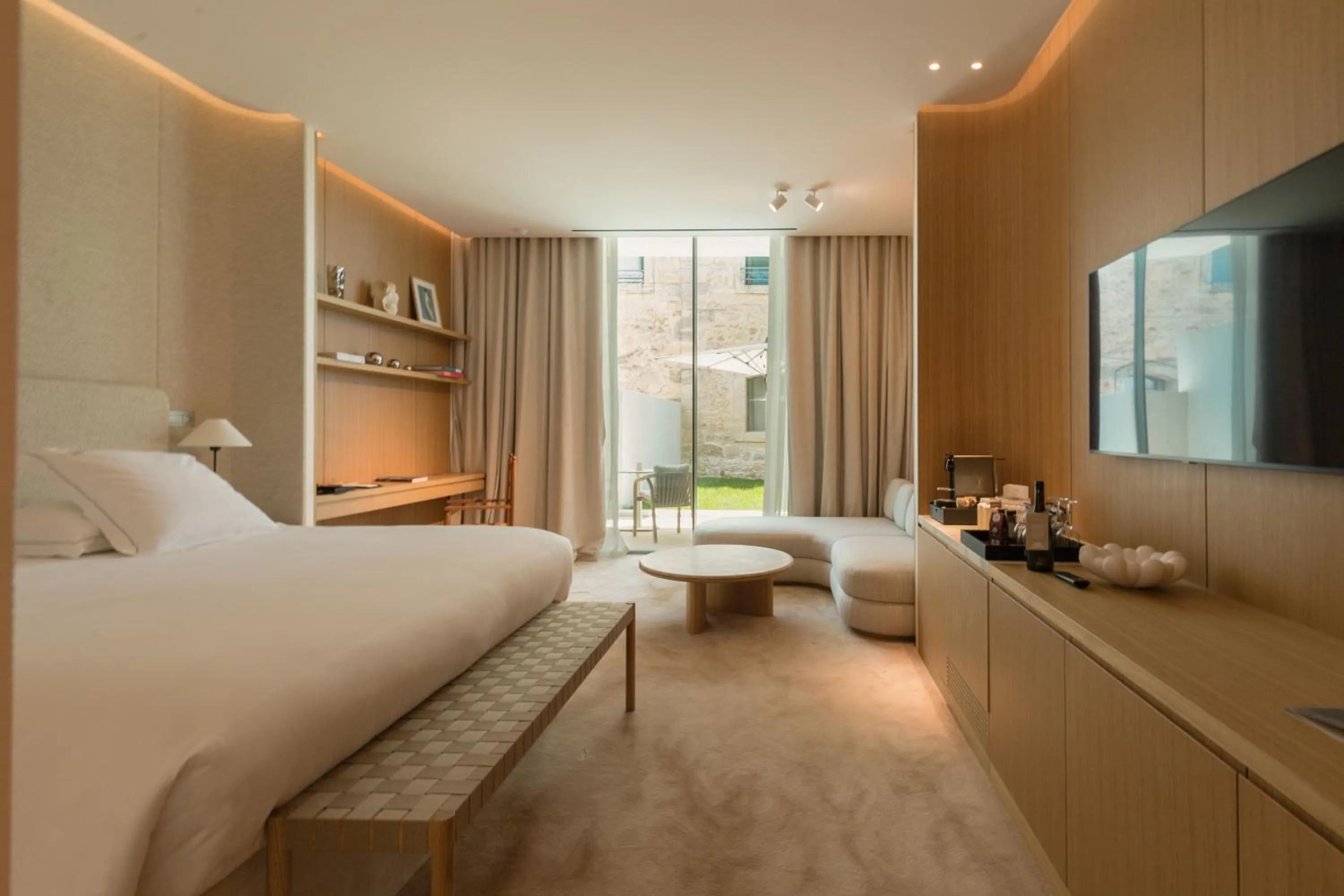 Bed in Domaine de Verchant & Spa - Relais & Châteaux