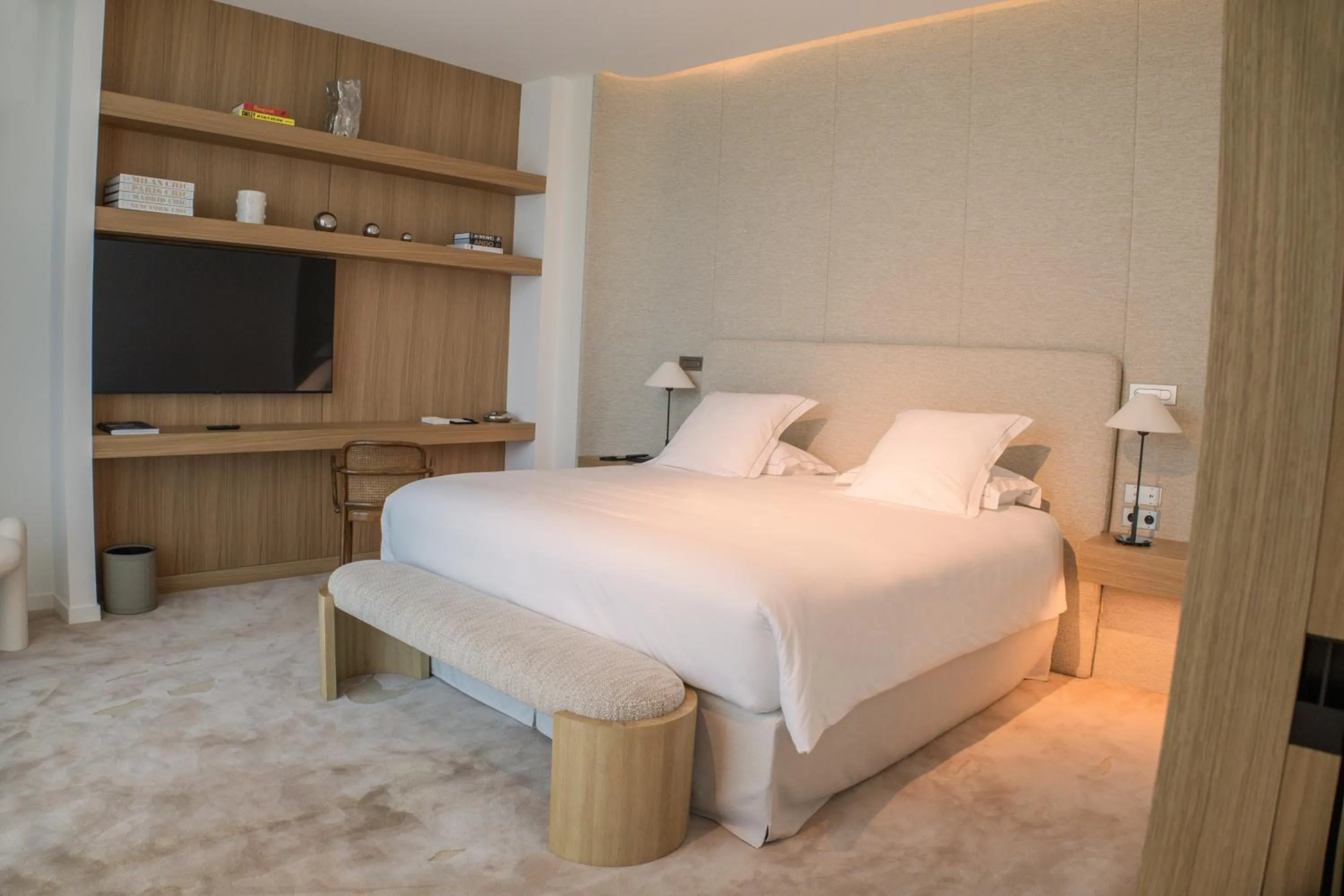 Bed in Domaine de Verchant & Spa - Relais & Châteaux