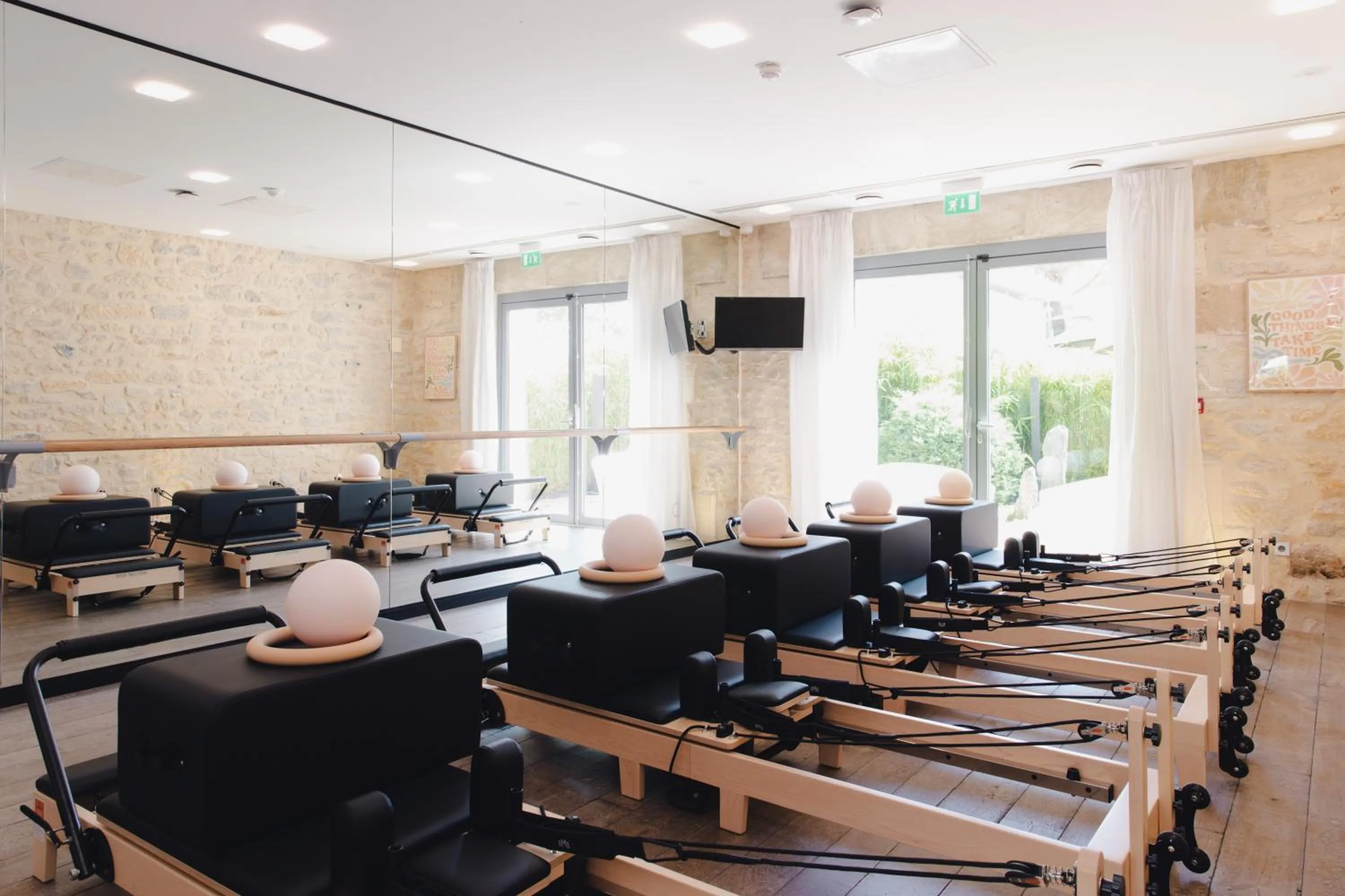 Fitness centre/facilities in Domaine de Verchant & Spa - Relais & Châteaux