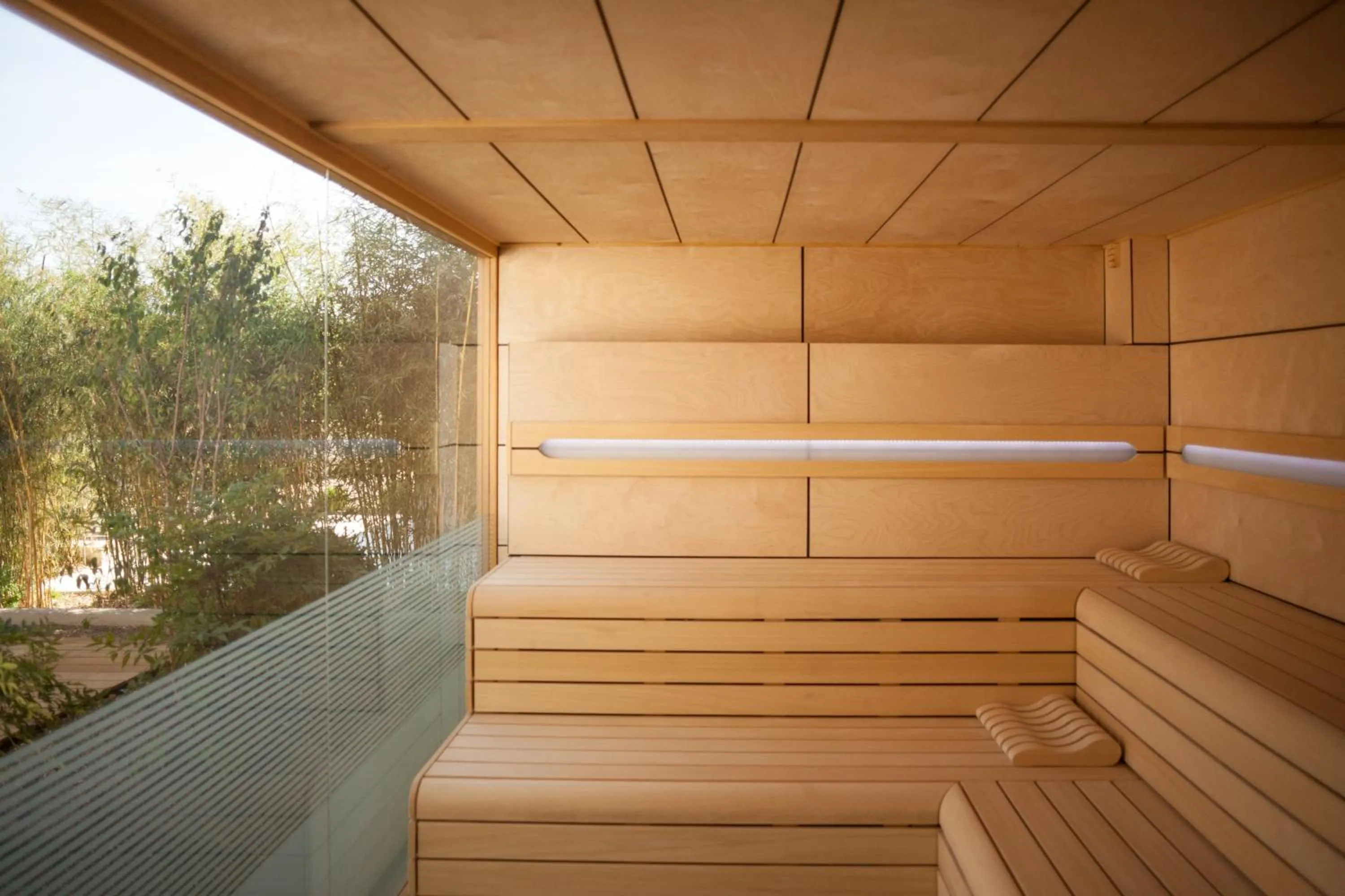 Sauna in Domaine de Verchant & Spa - Relais & Châteaux