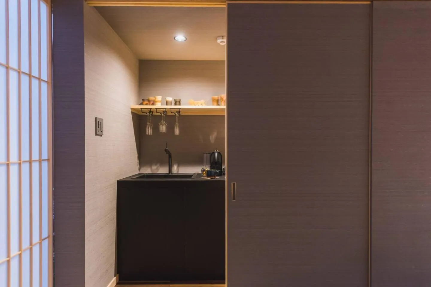 Kitchen or kitchenette in TABITABI STAY MOONLIGHT