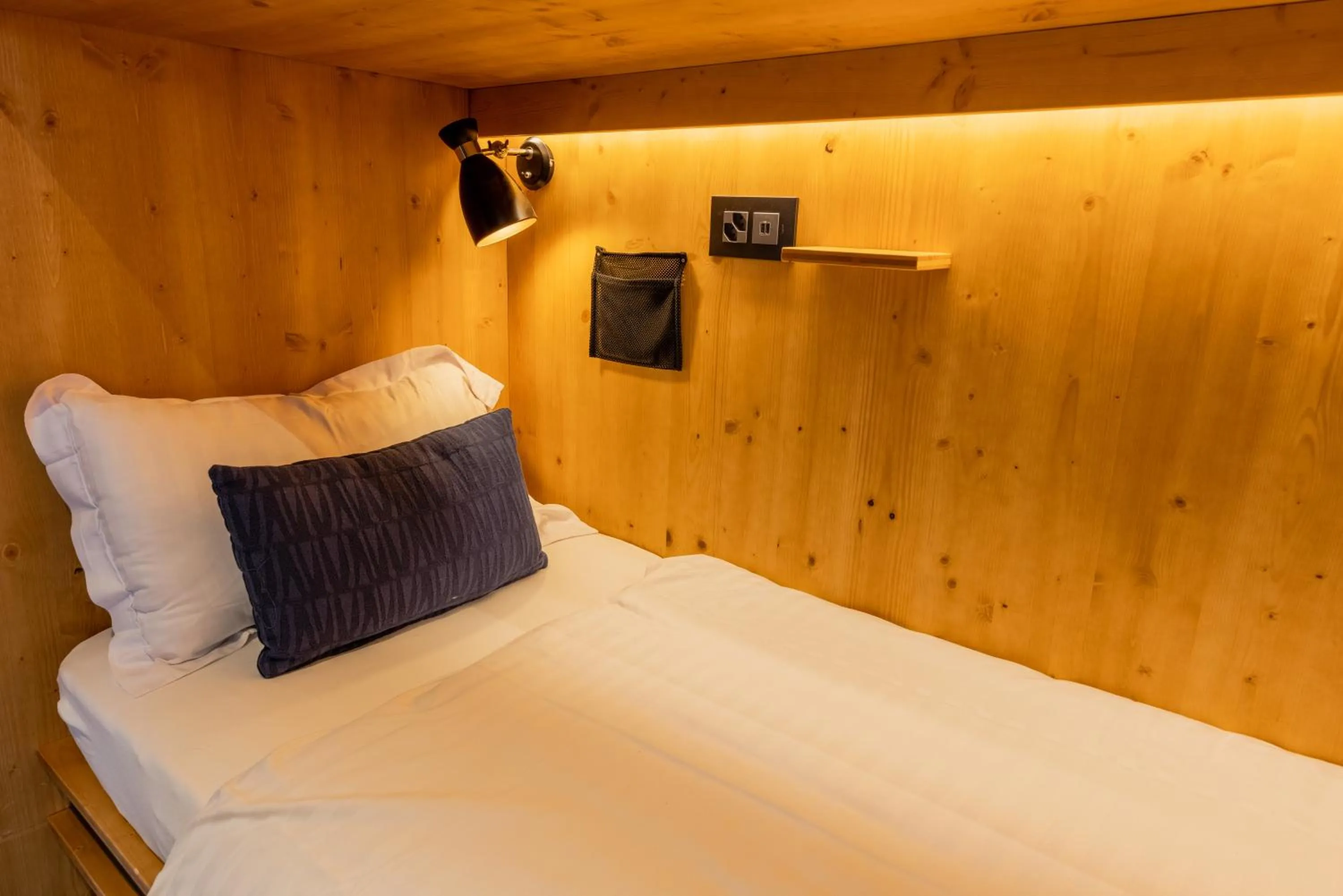 Bed in Villars Lodge