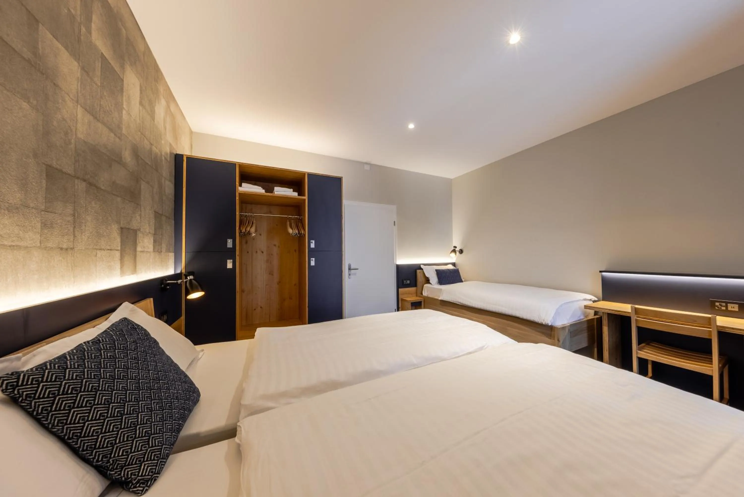 Bed in Villars Lodge