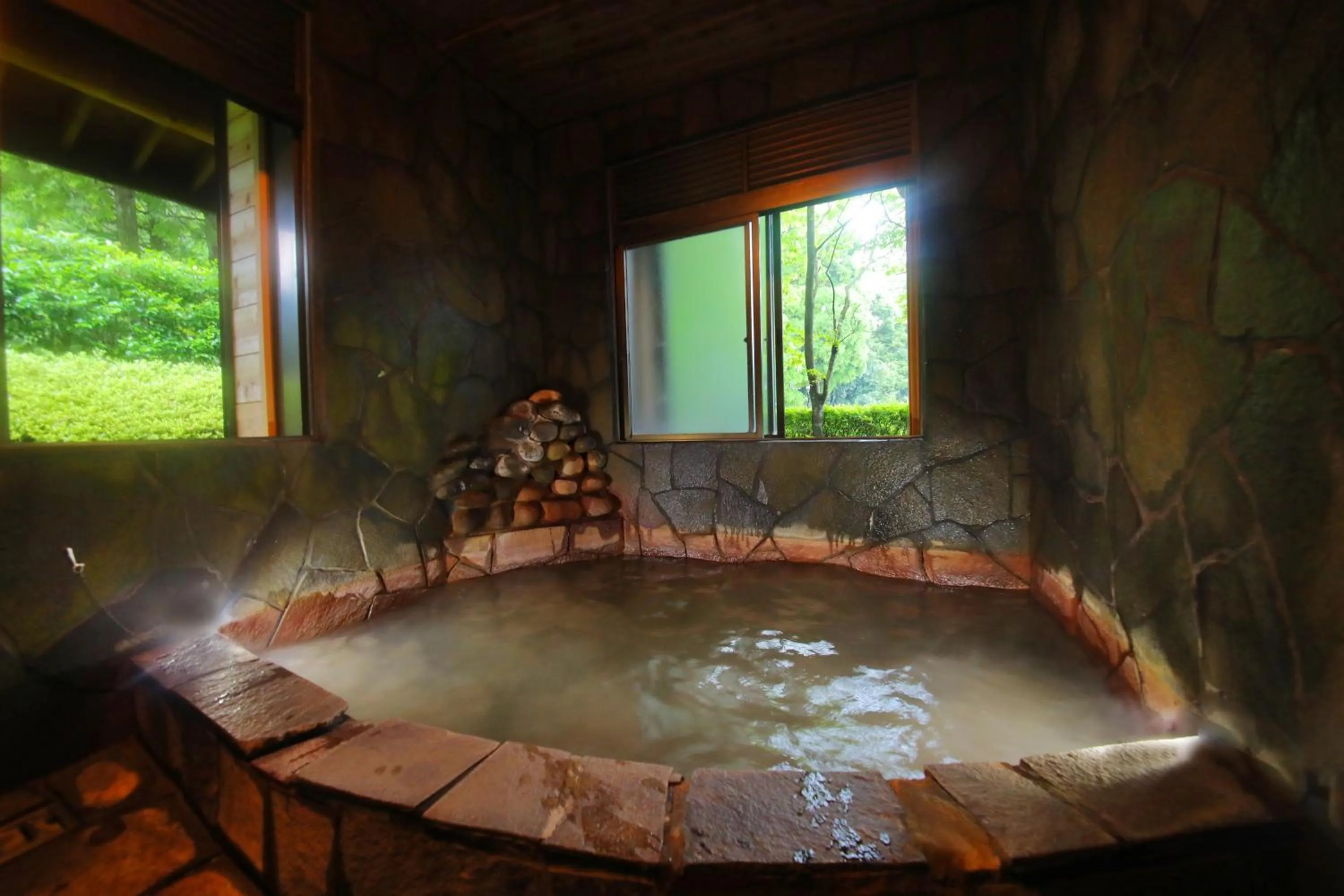 Hot Spring Bath in Sakura Sakura Onsen