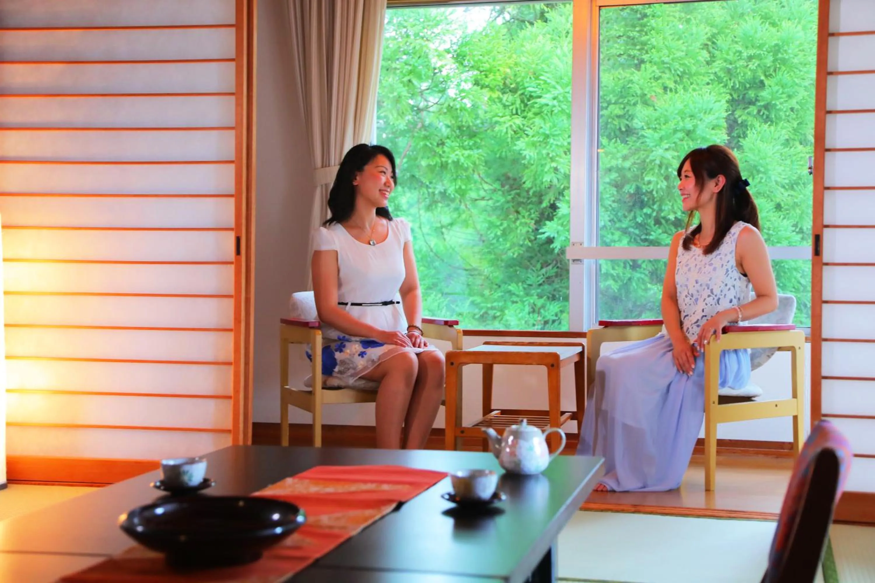 Mountain view in Sakura Sakura Onsen