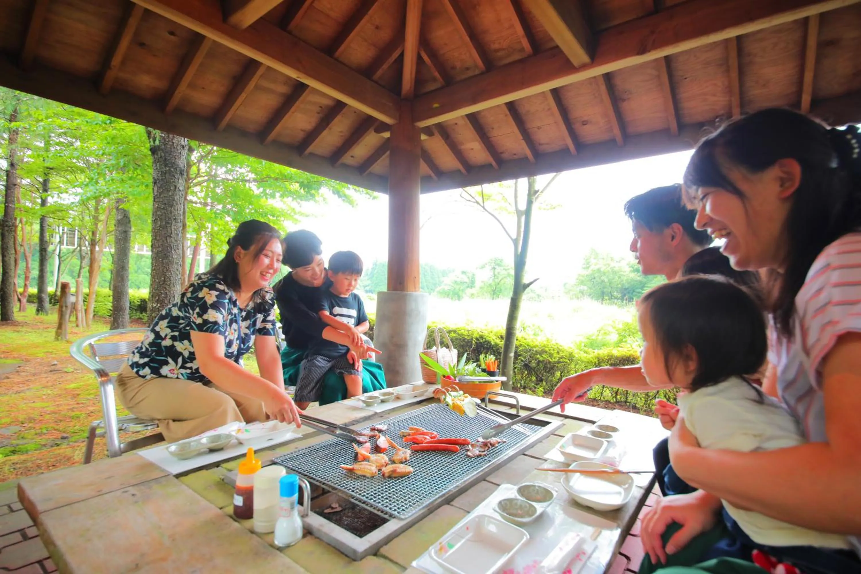 BBQ facilities in Sakura Sakura Onsen