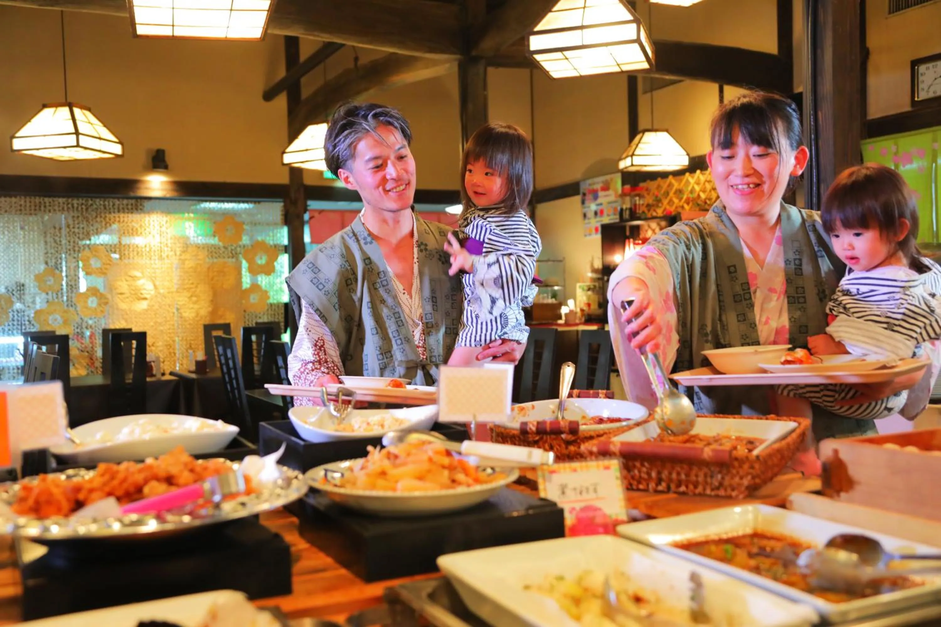 Food and drinks in Sakura Sakura Onsen