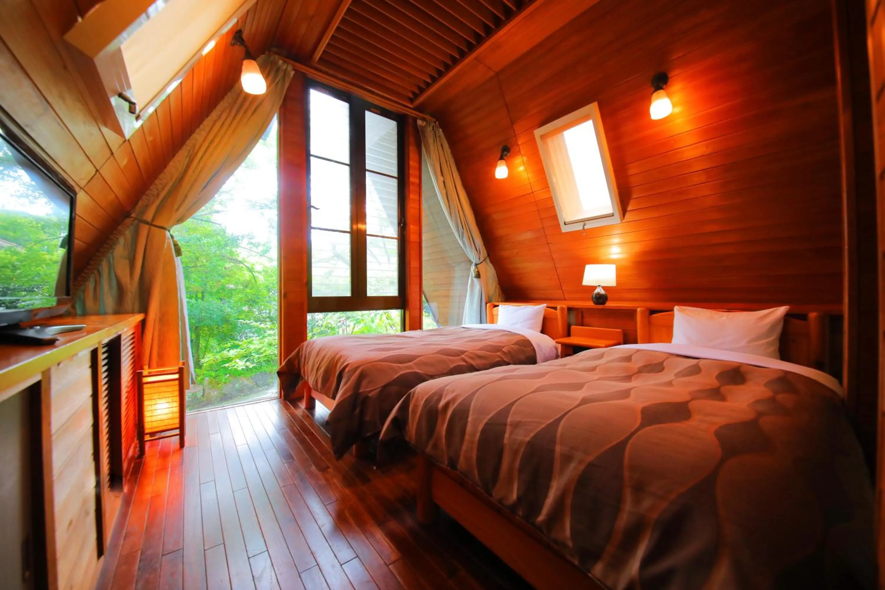 Bed in Sakura Sakura Onsen