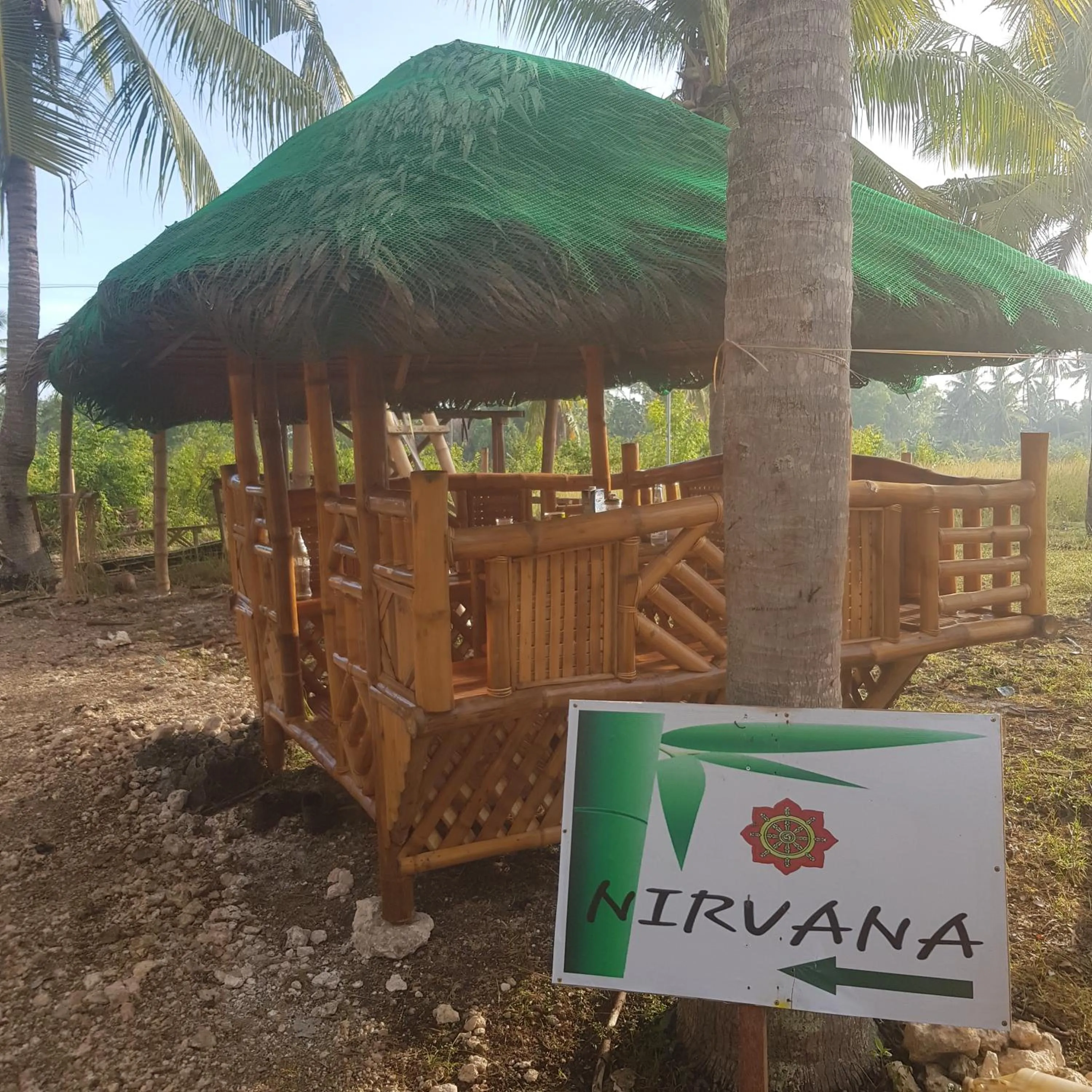 Balcony/Terrace in Nirvana Bamboo & Dive resort